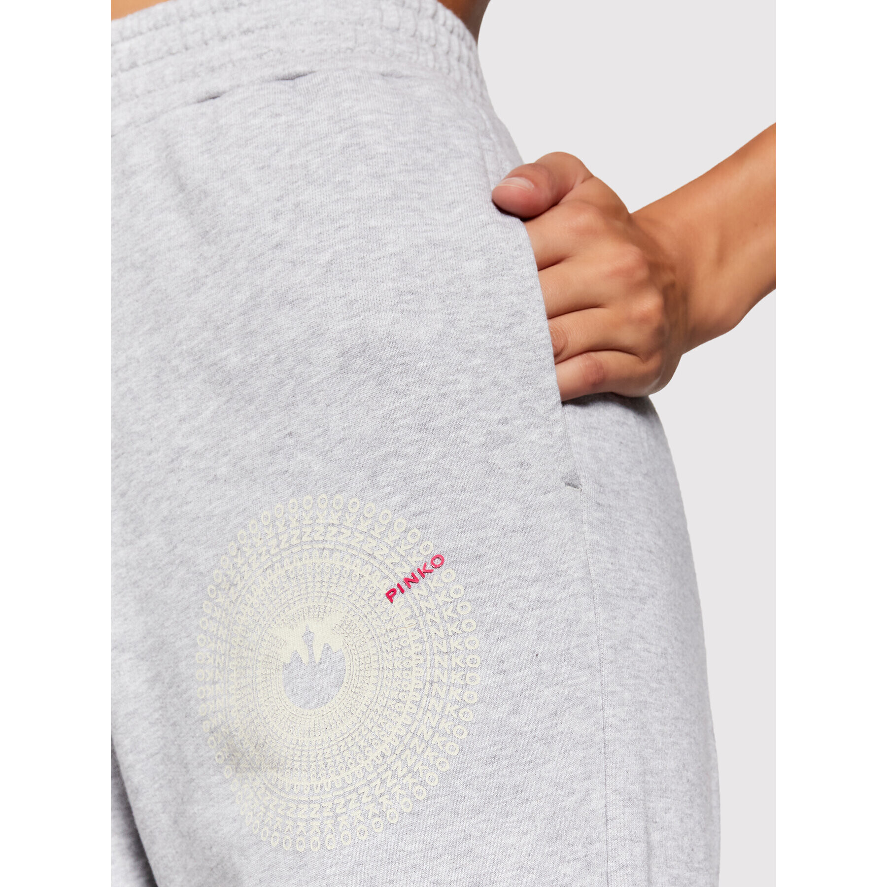 Pinko Долнище анцуг Acciano 1G16VY Y7JQ Сив Regular Fit - Pepit.bg
