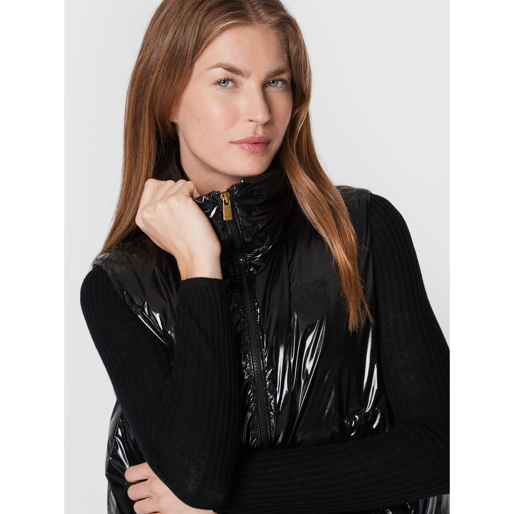 Pinko Елек Gracia 1G181P A00N Черен Regular Fit - Pepit.bg
