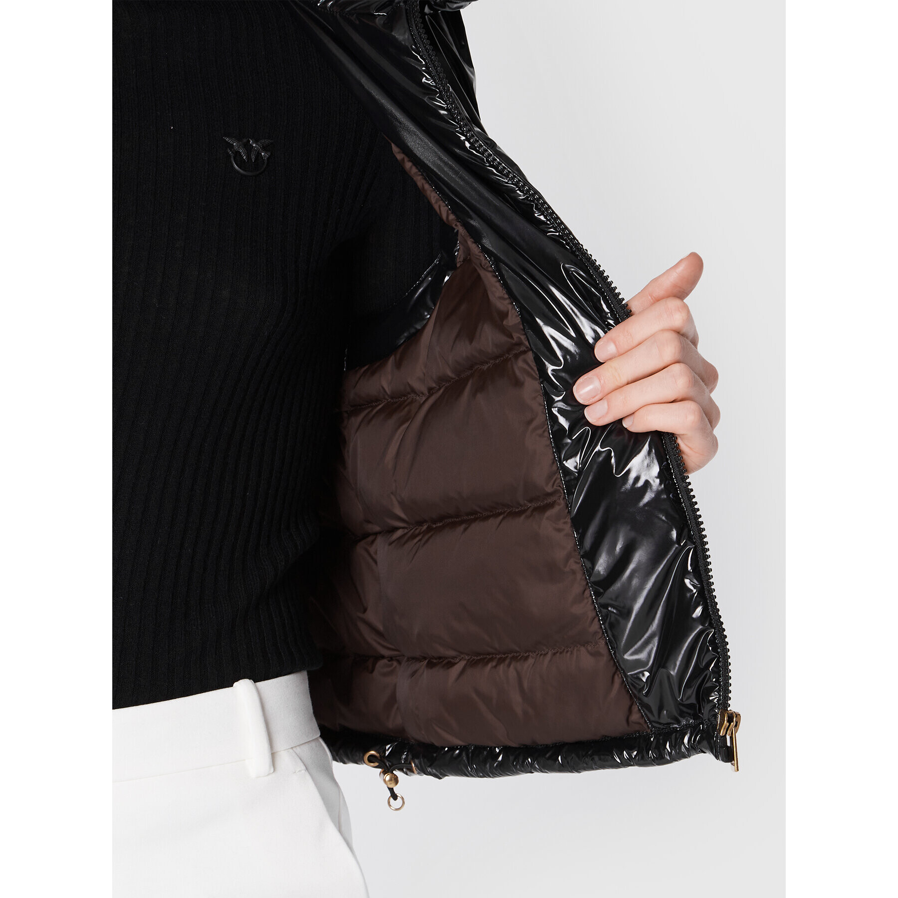 Pinko Елек Gracia 1G181P A00N Черен Regular Fit - Pepit.bg