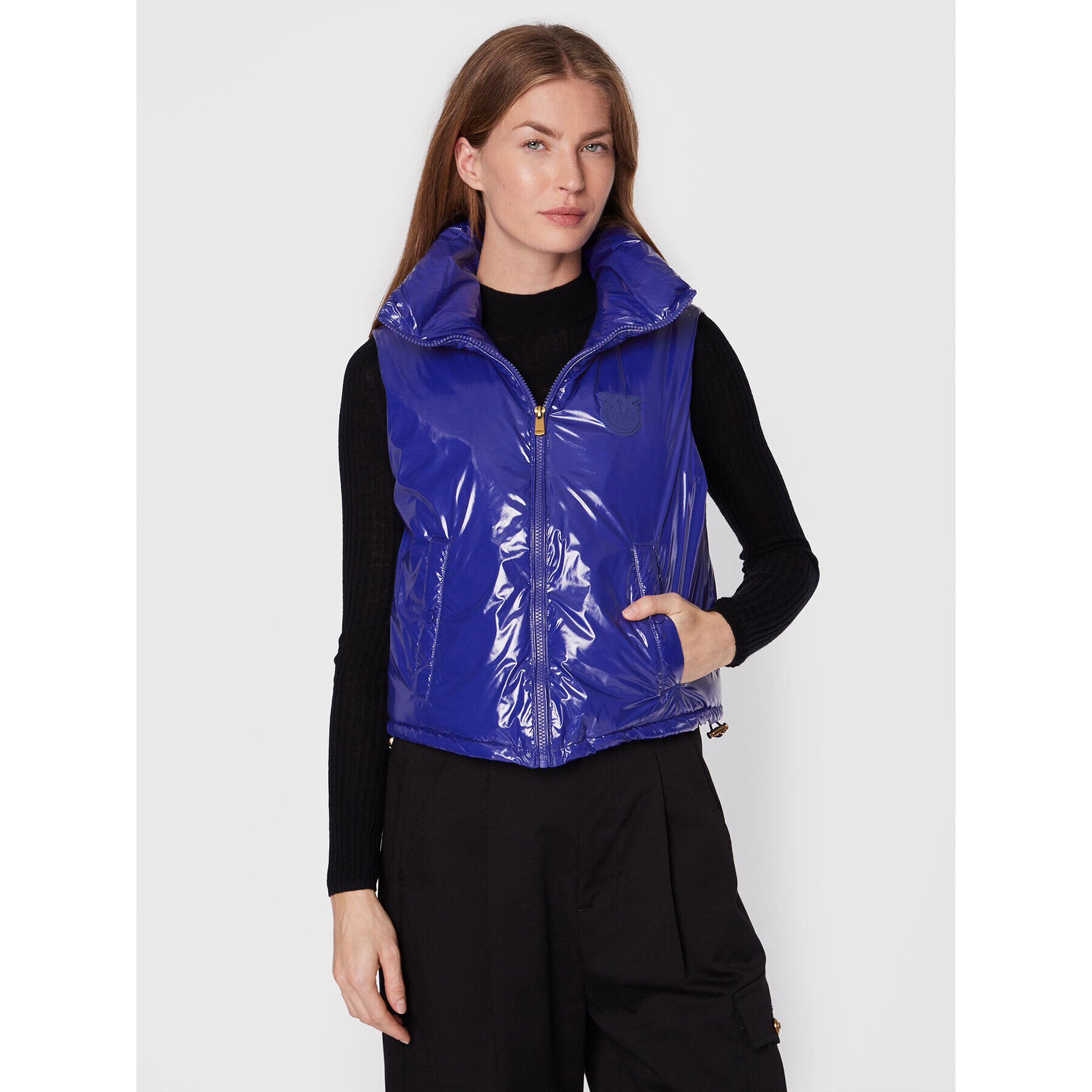 Pinko Елек Gracia 1G181P A00N Син Regular Fit - Pepit.bg