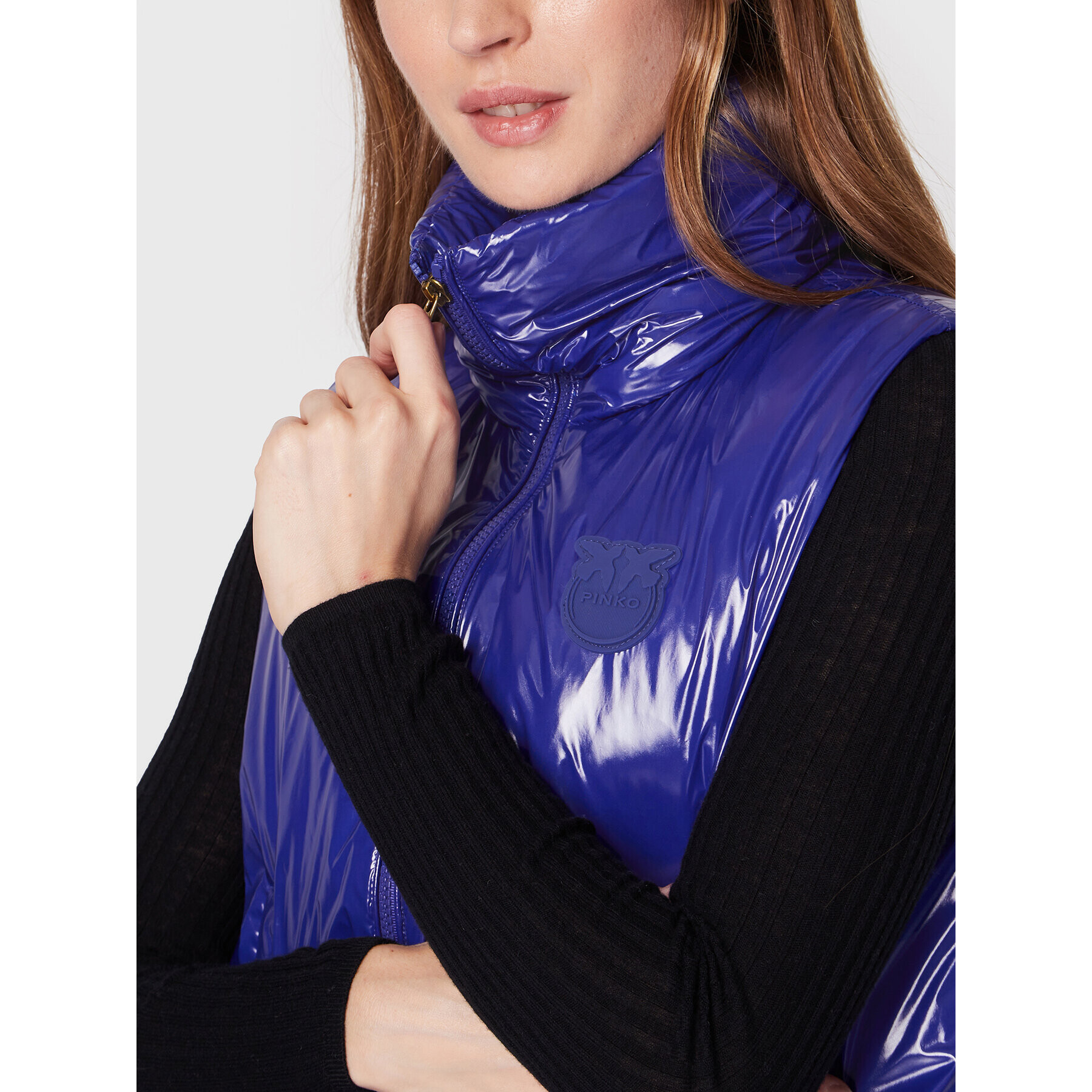 Pinko Елек Gracia 1G181P A00N Син Regular Fit - Pepit.bg