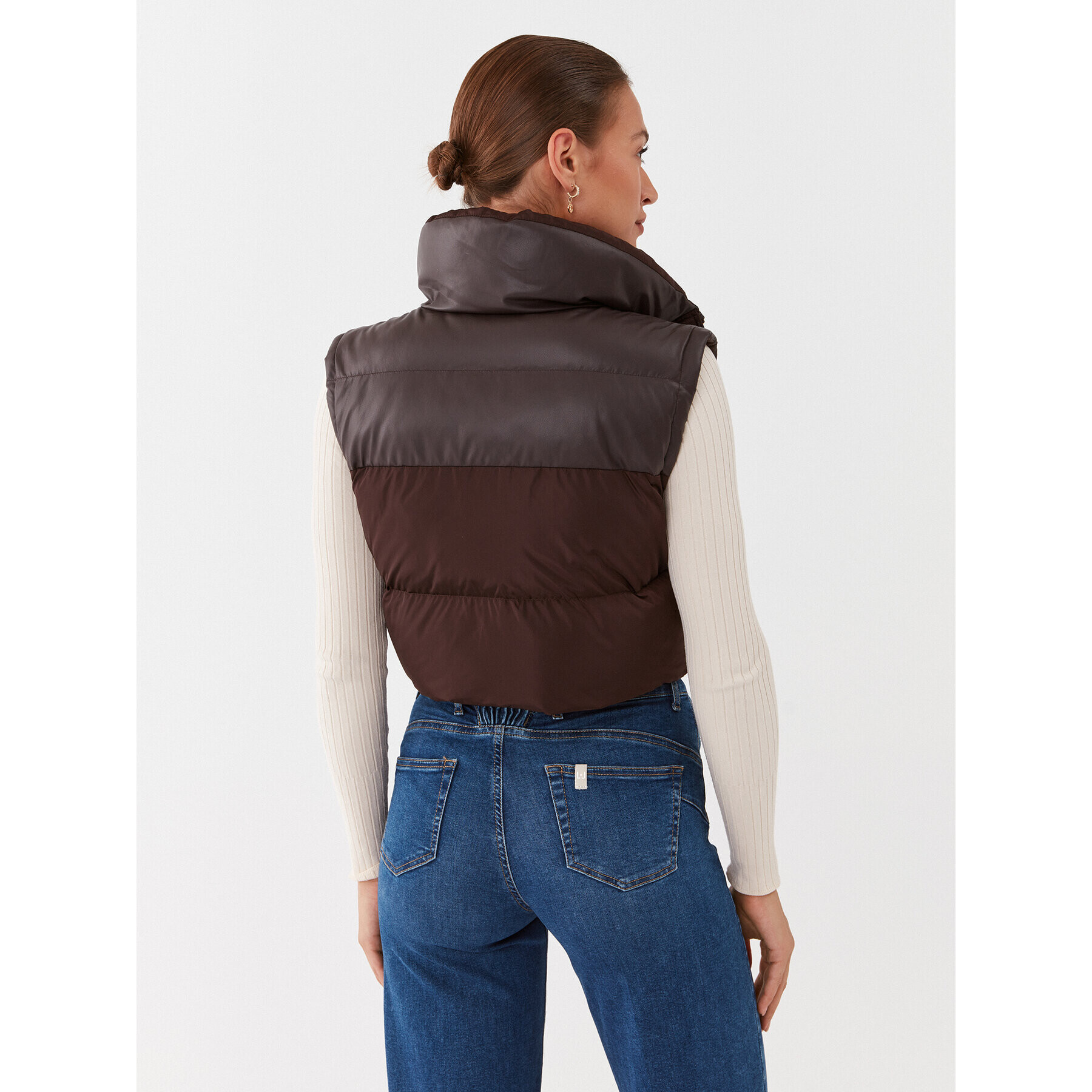 Pinko Елек Handle 101734 A11P Кафяв Regular Fit - Pepit.bg