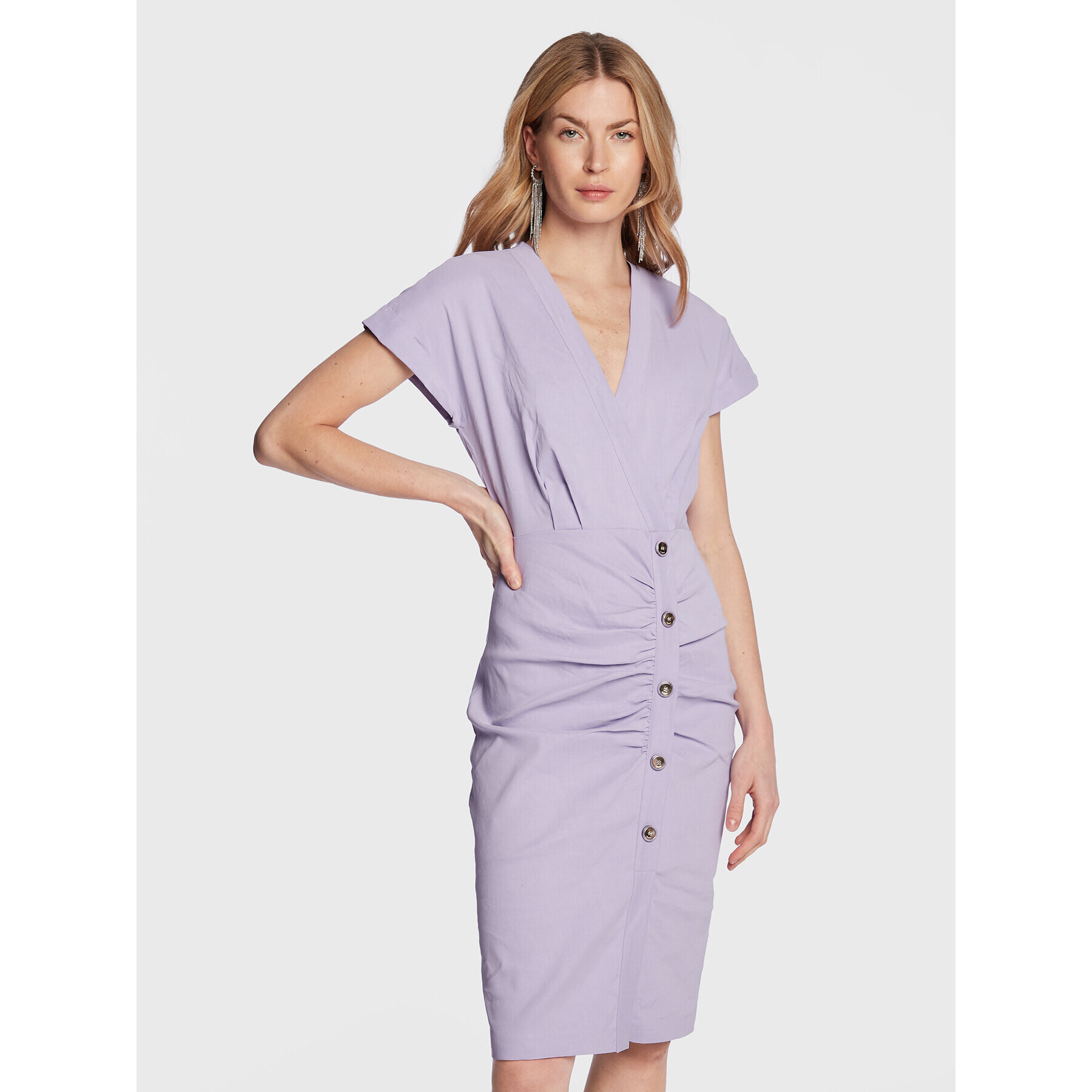 Pinko Ежедневна рокля Agitato 100532 A0IM Виолетов Regular Fit - Pepit.bg