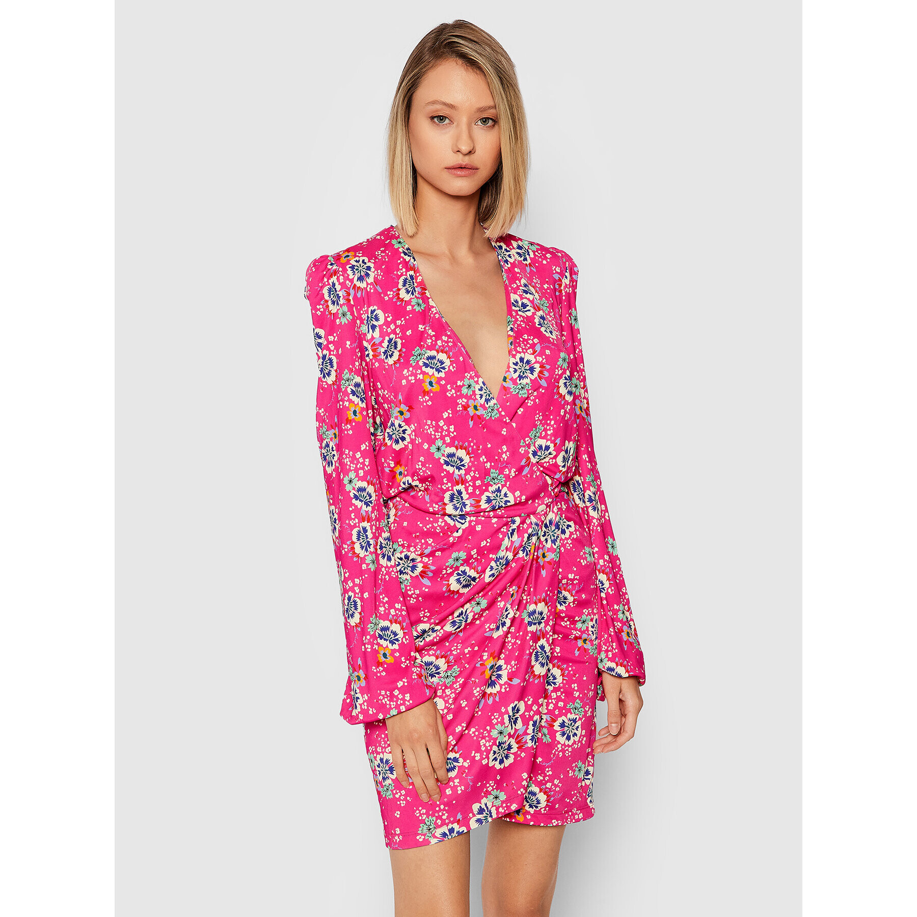 Pinko Ежедневна рокля Epinal 1G16TY 8593 Розов Regular Fit - Pepit.bg
