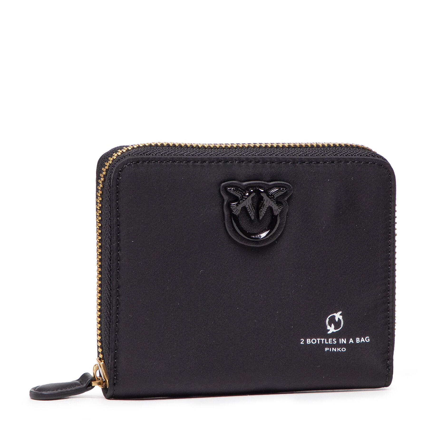 Pinko Голям дамски портфейл Taylor Wallet Zip Around M Rec PE 22 PLTT 1P22P9 Y7UX Черен - Pepit.bg