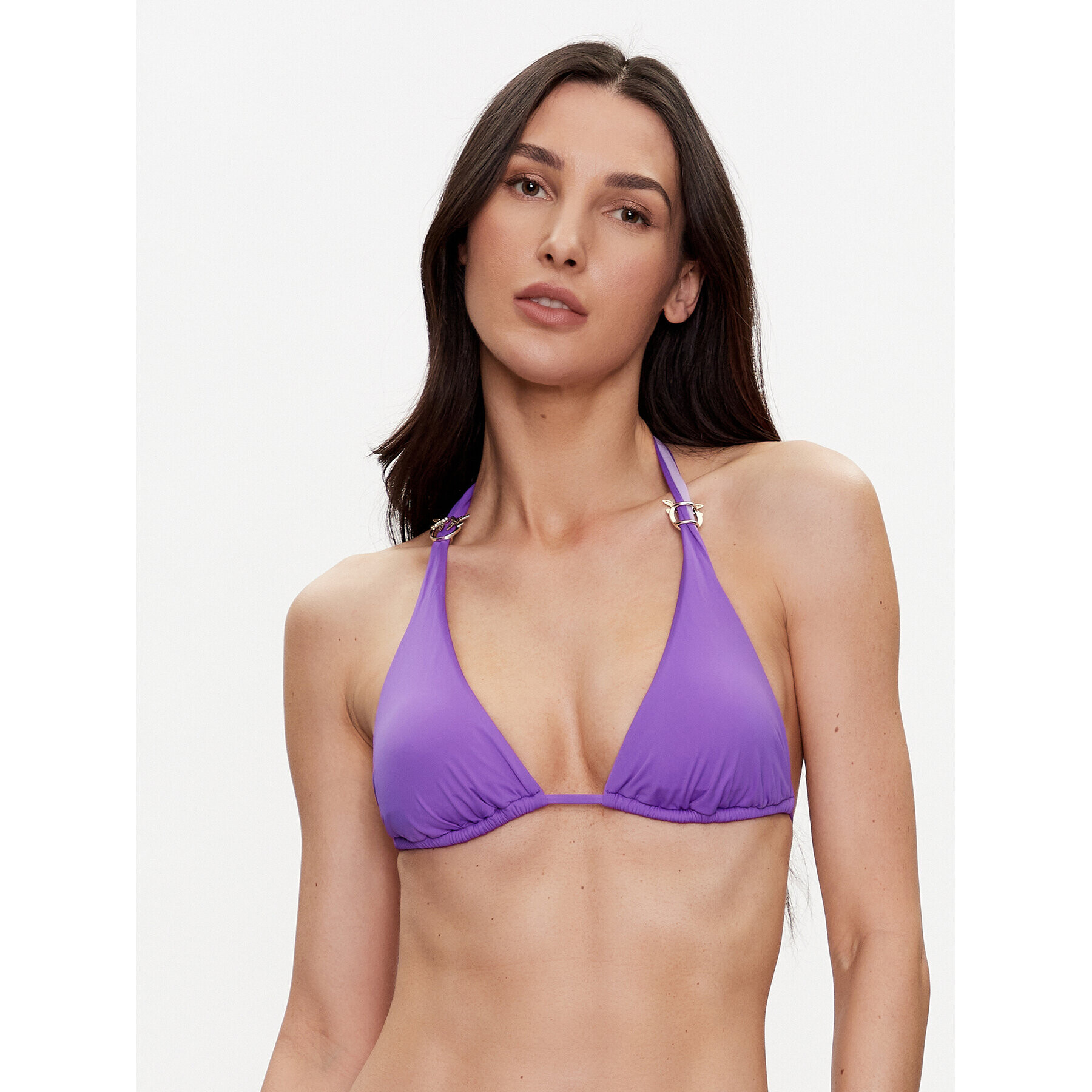 Pinko Горнище на бански Abbondanza 101052 A0S7 Виолетов - Pepit.bg