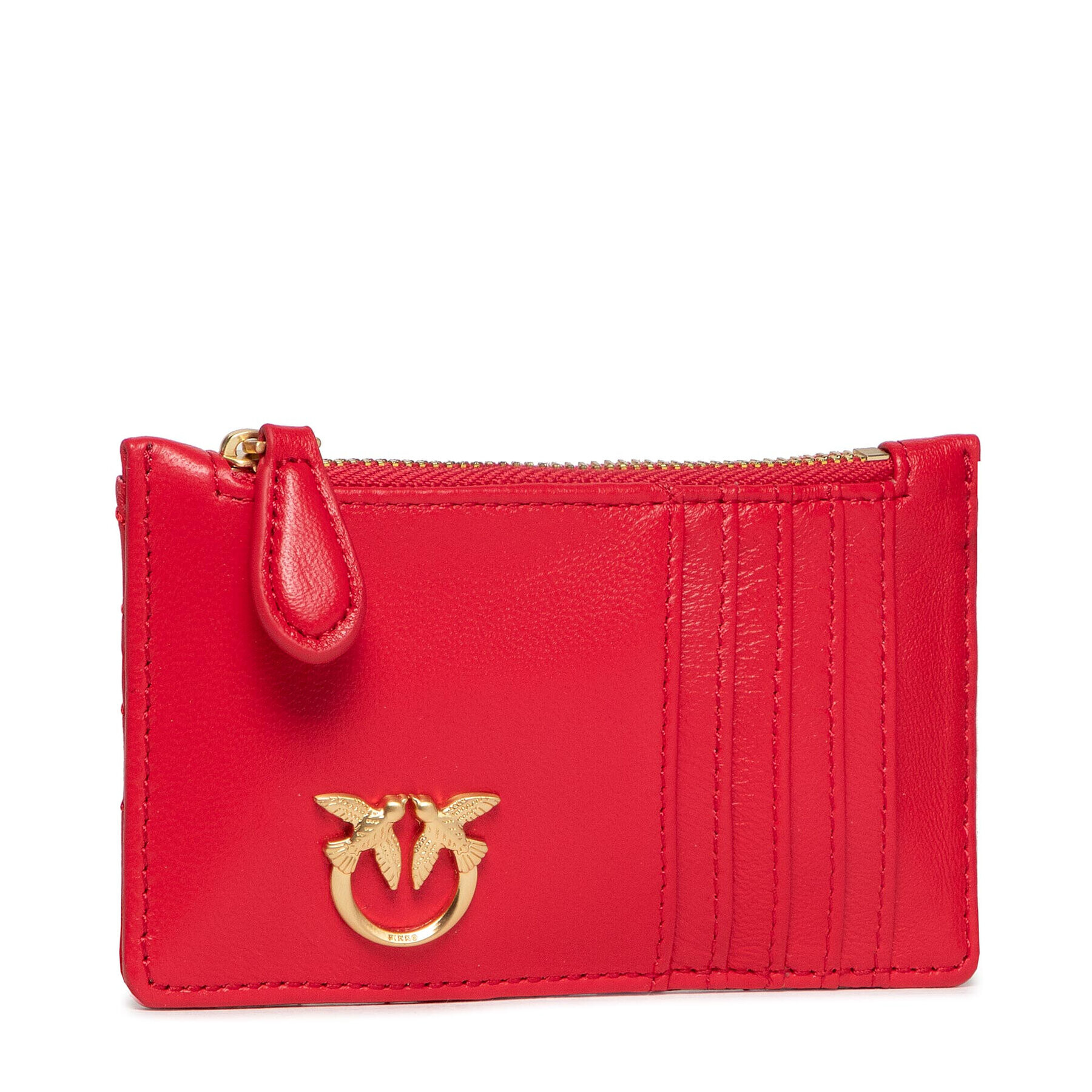 Pinko Калъф за кредитни карти Airone Credit Card Holder V Quil AI 21-22 PLTT 1P22HA Y7FY Червен - Pepit.bg