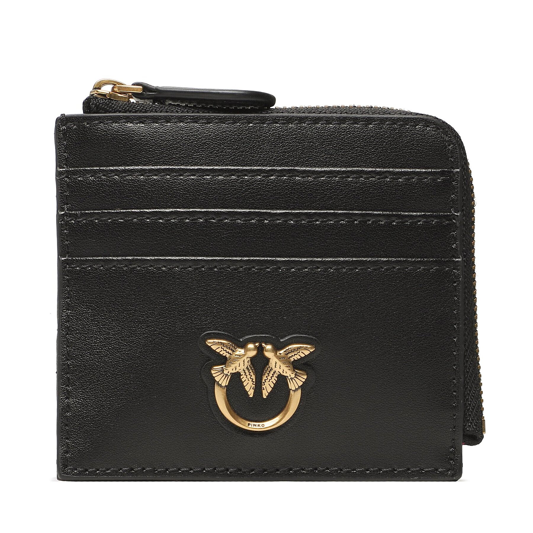 Pinko Калъф за кредитни карти Card Holder PE 23 PCPL 100879 A0GK Черен - Pepit.bg