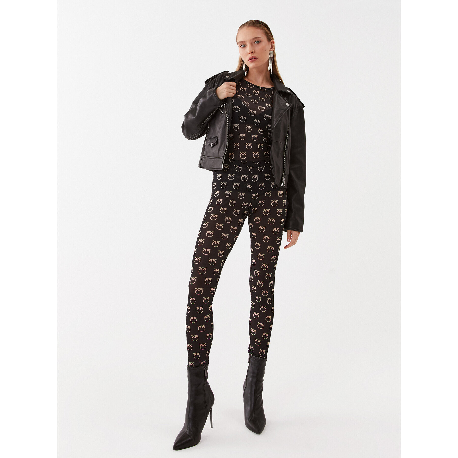 Pinko Клин 100246 A13G Черен Slim Fit - Pepit.bg