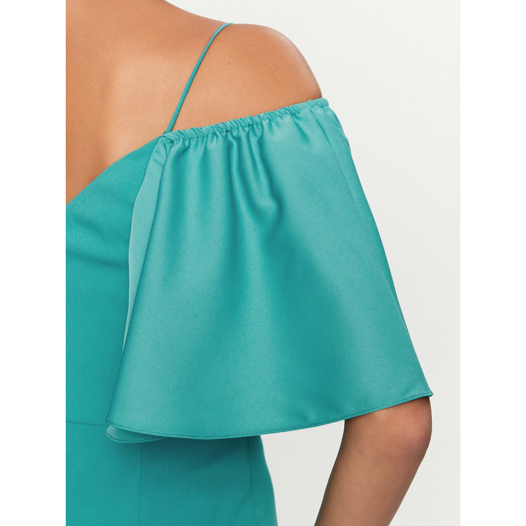 Pinko Коктейлна рокля La Carlota 100034 A0GI Зелен Regular Fit - Pepit.bg