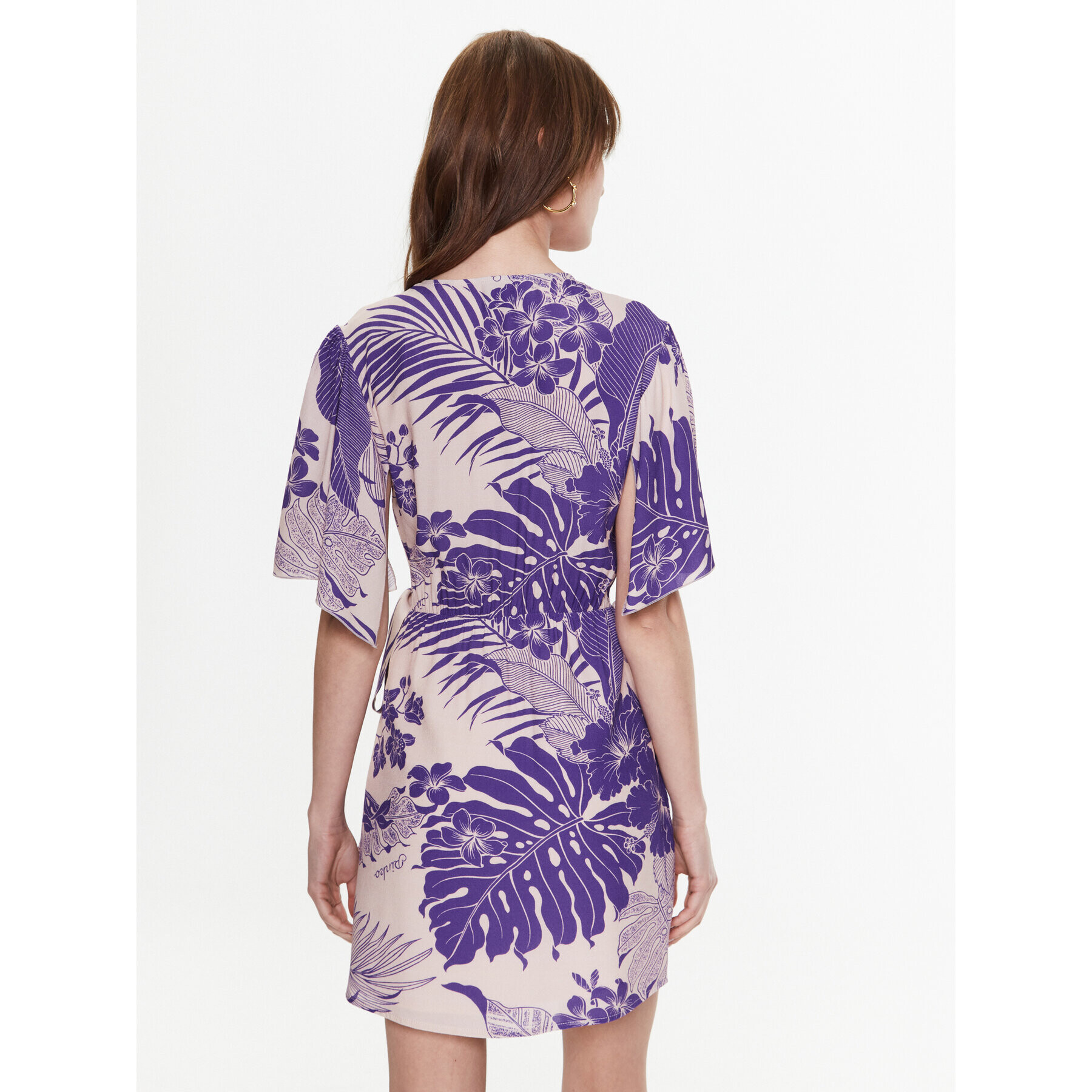 Pinko Лятна рокля 100994 A0RL Виолетов Regular Fit - Pepit.bg