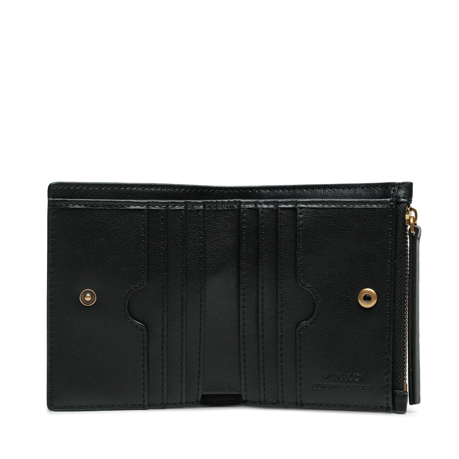 Pinko Малък дамски портфейл Wallet Mini. AI 23-24 PCPL 101539 A0QO Черен - Pepit.bg