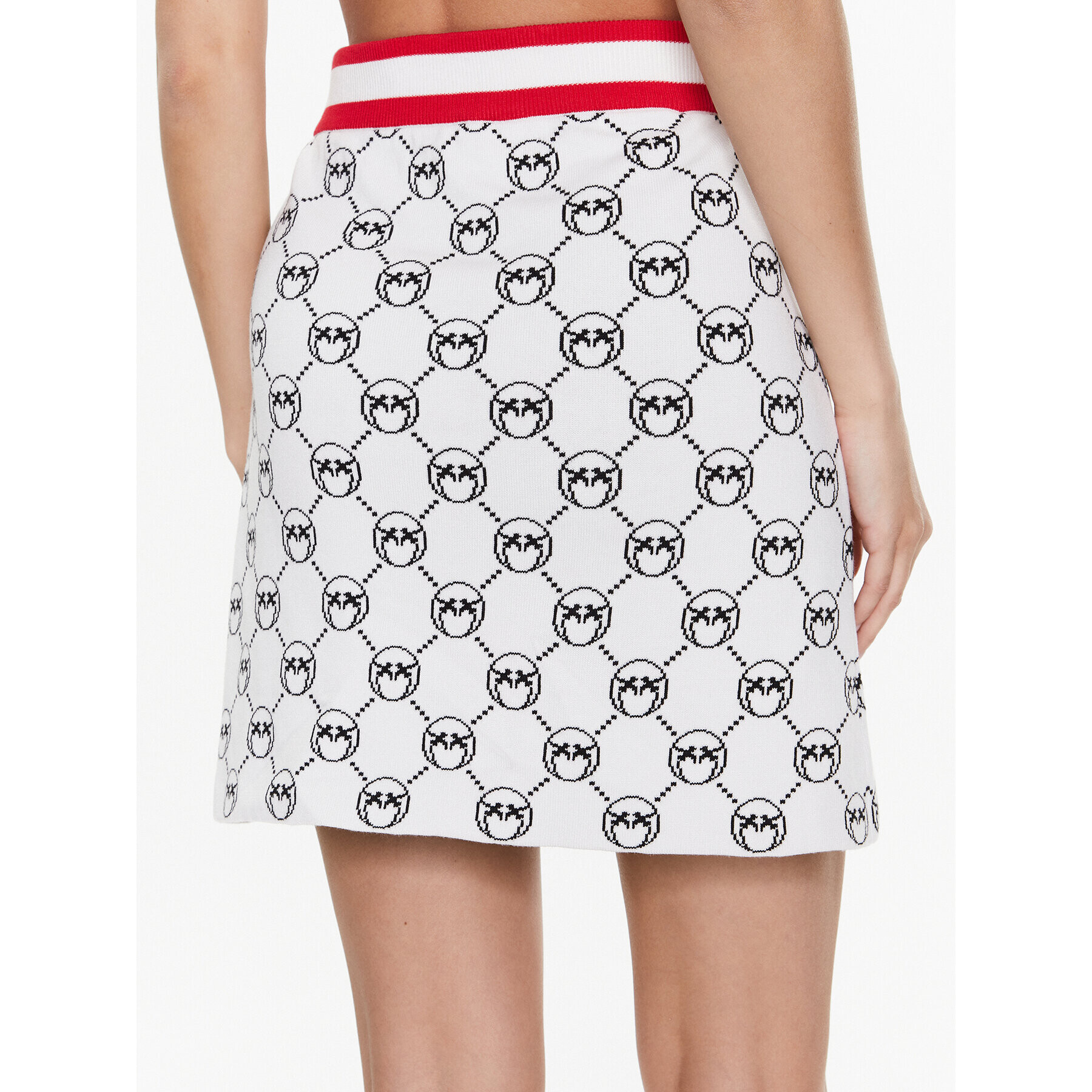 Pinko Мини пола Adamite 100448 A0KS Екрю Slim Fit - Pepit.bg