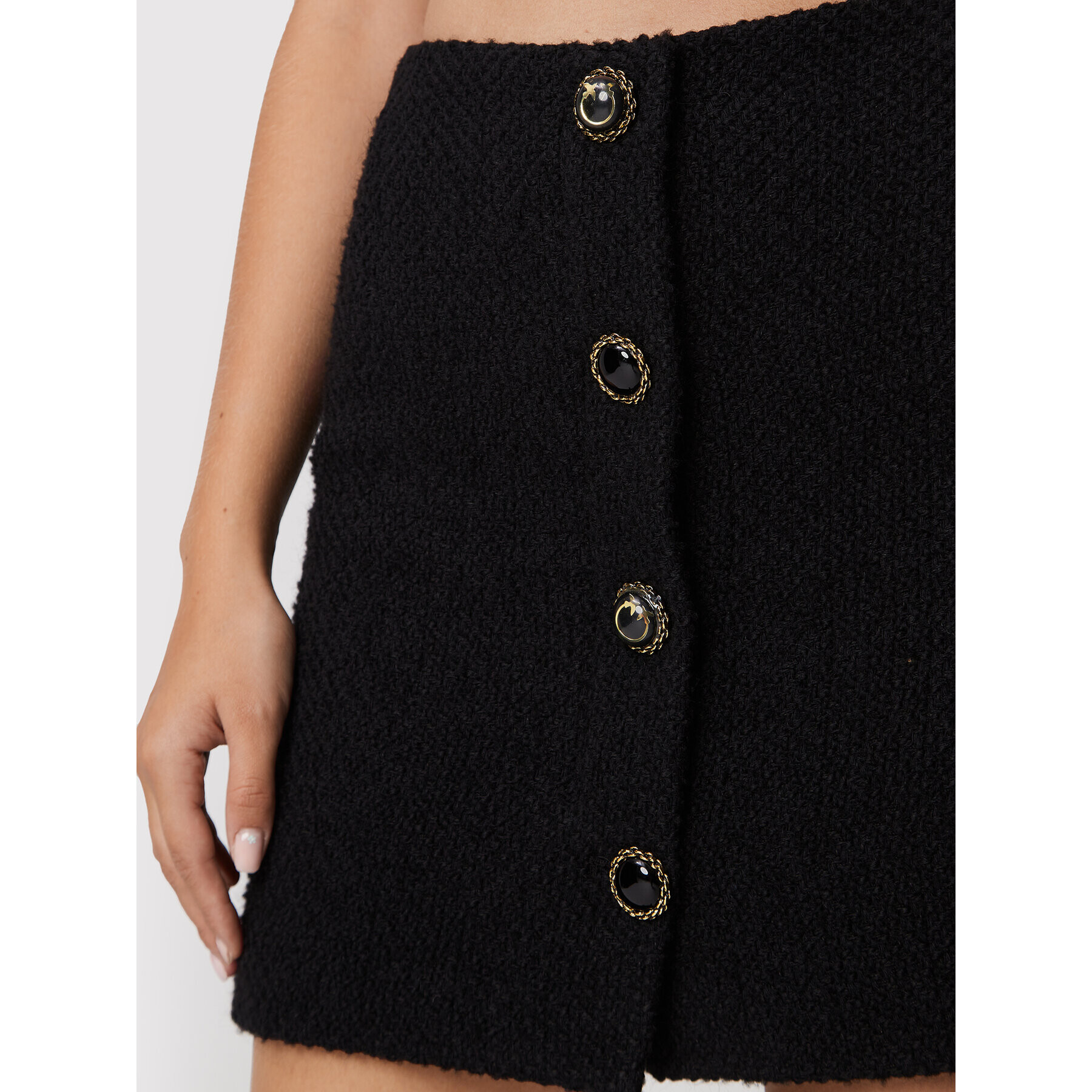 Pinko Мини пола Ginette 1G18B2 A081 Черен Regular Fit - Pepit.bg