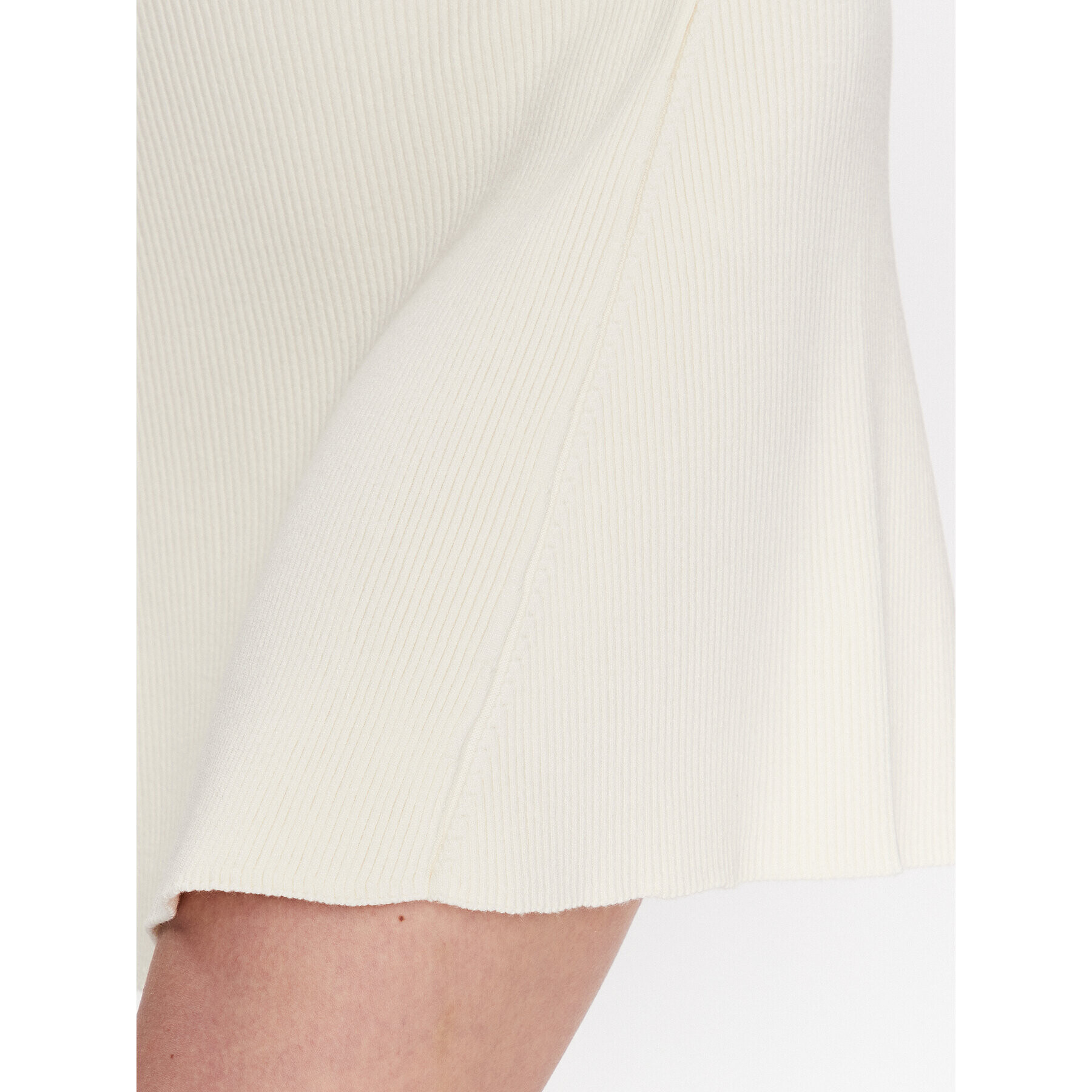 Pinko Плетена рокля 101227 A0TU Бял Regular Fit - Pepit.bg