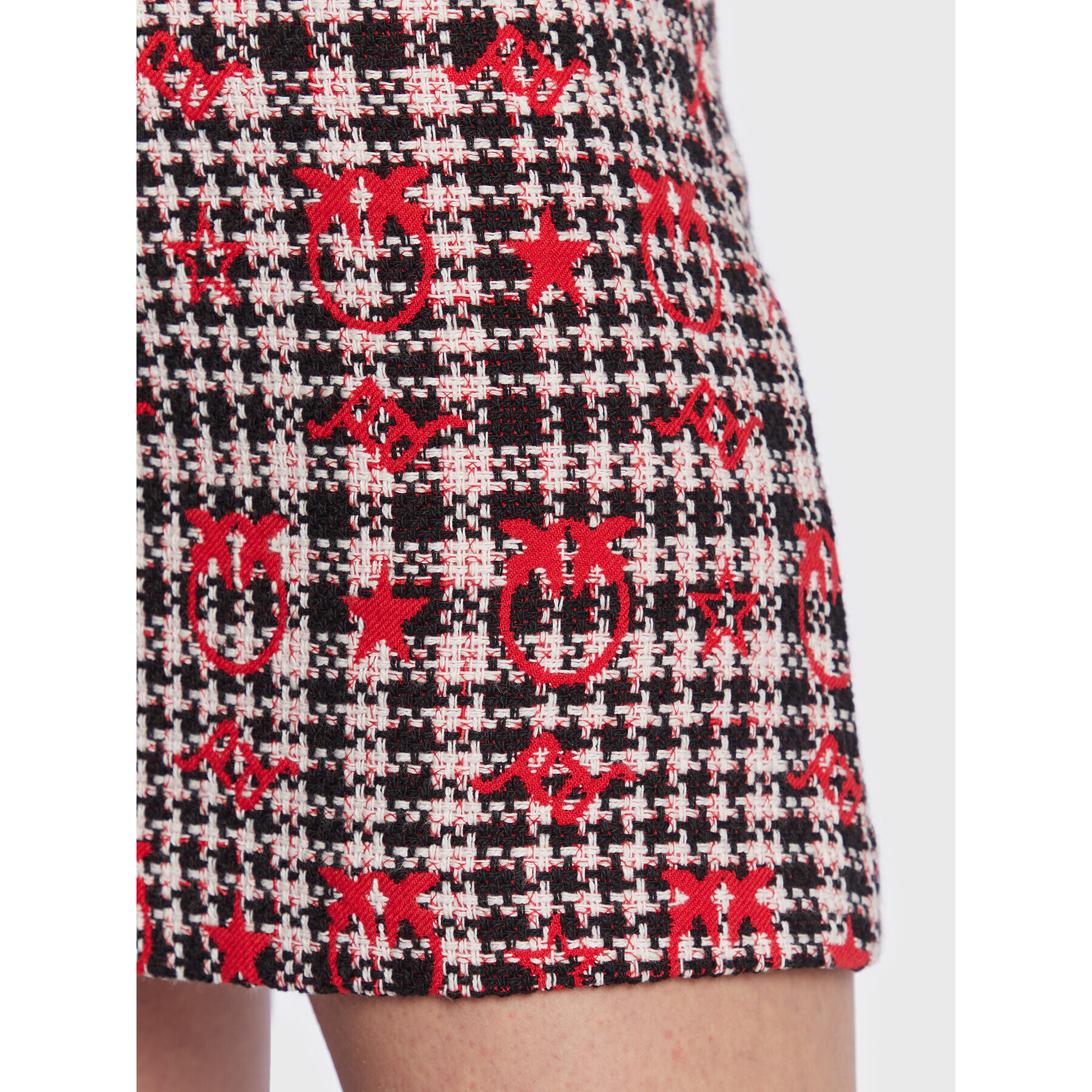 Pinko Мини пола Gratuito 100829 A0N2 Червен Regular Fit - Pepit.bg