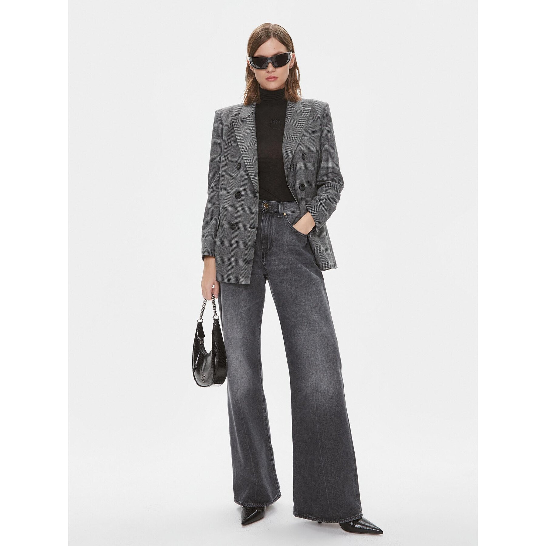 Pinko Поло Abdaly 102067 A17S Черен Slim Fit - Pepit.bg