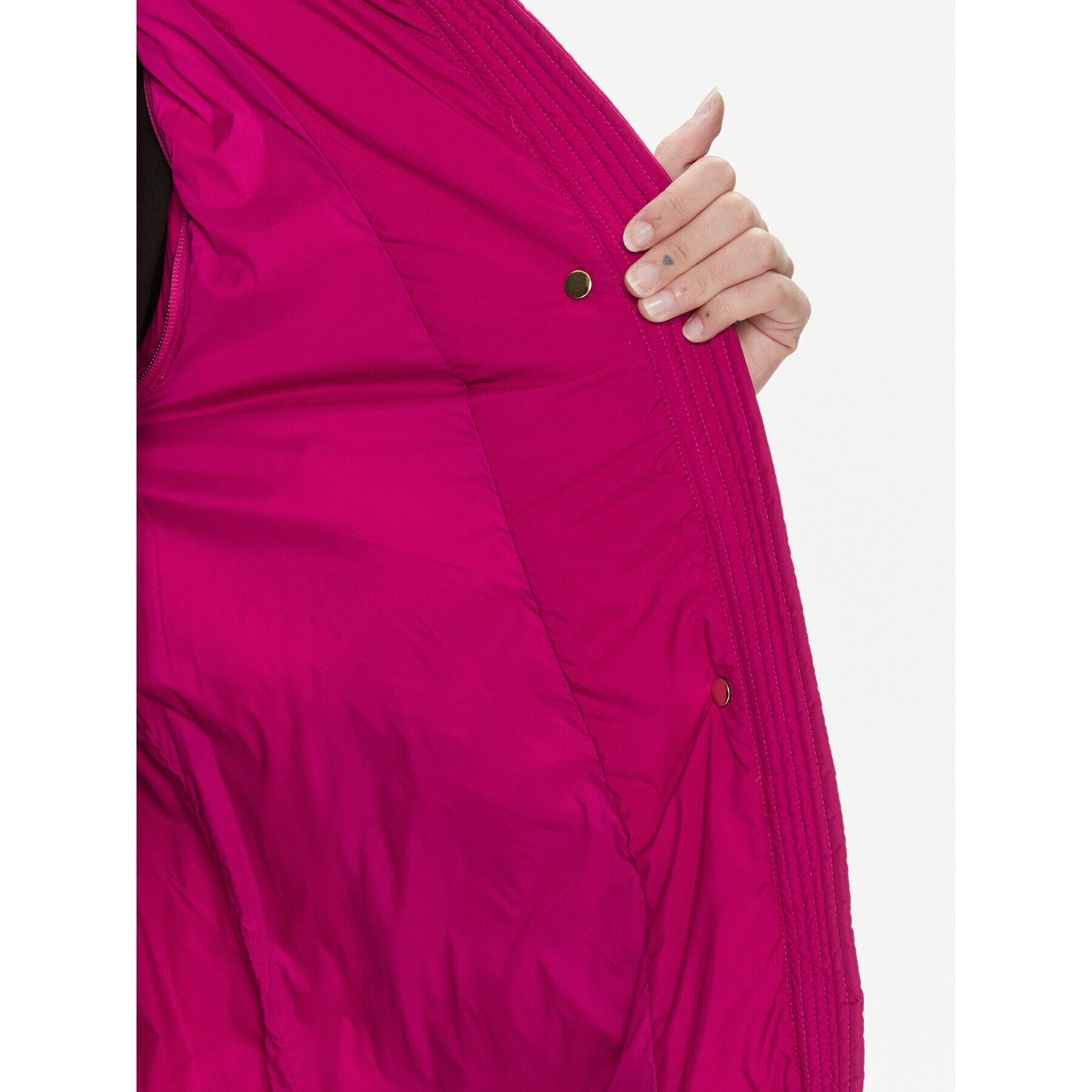 Pinko Пухено яке Computer 101601 A11M Виолетов Regular Fit - Pepit.bg
