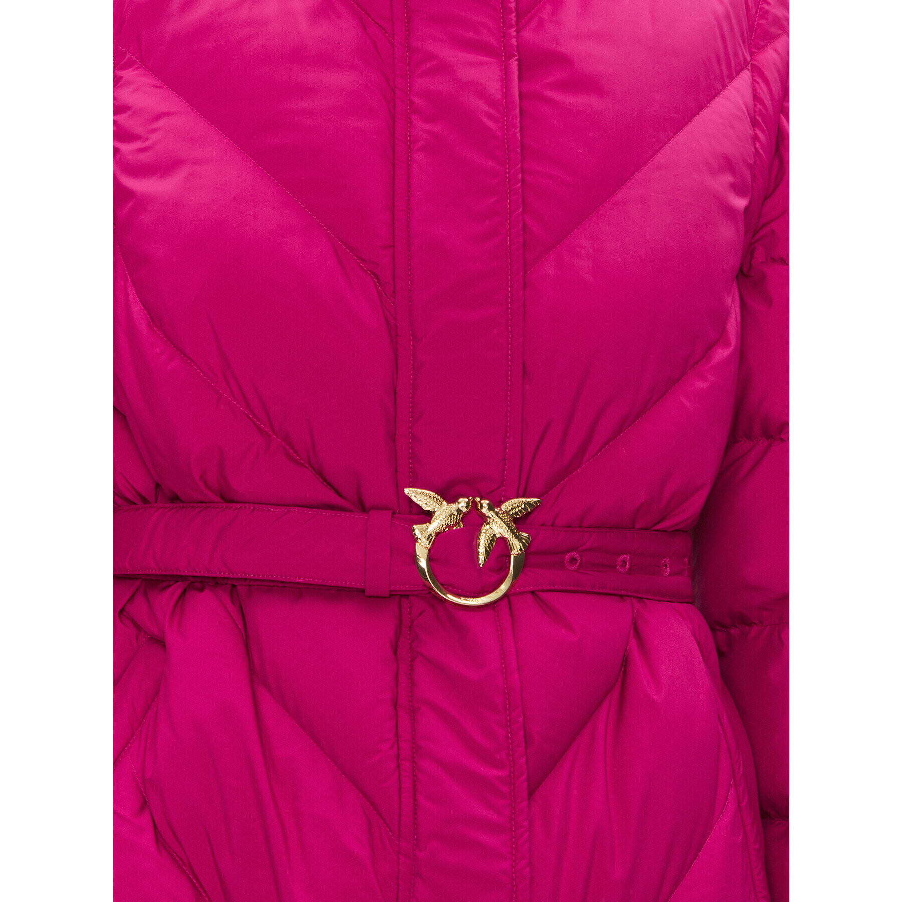 Pinko Пухено яке Computer 101601 A11M Виолетов Regular Fit - Pepit.bg