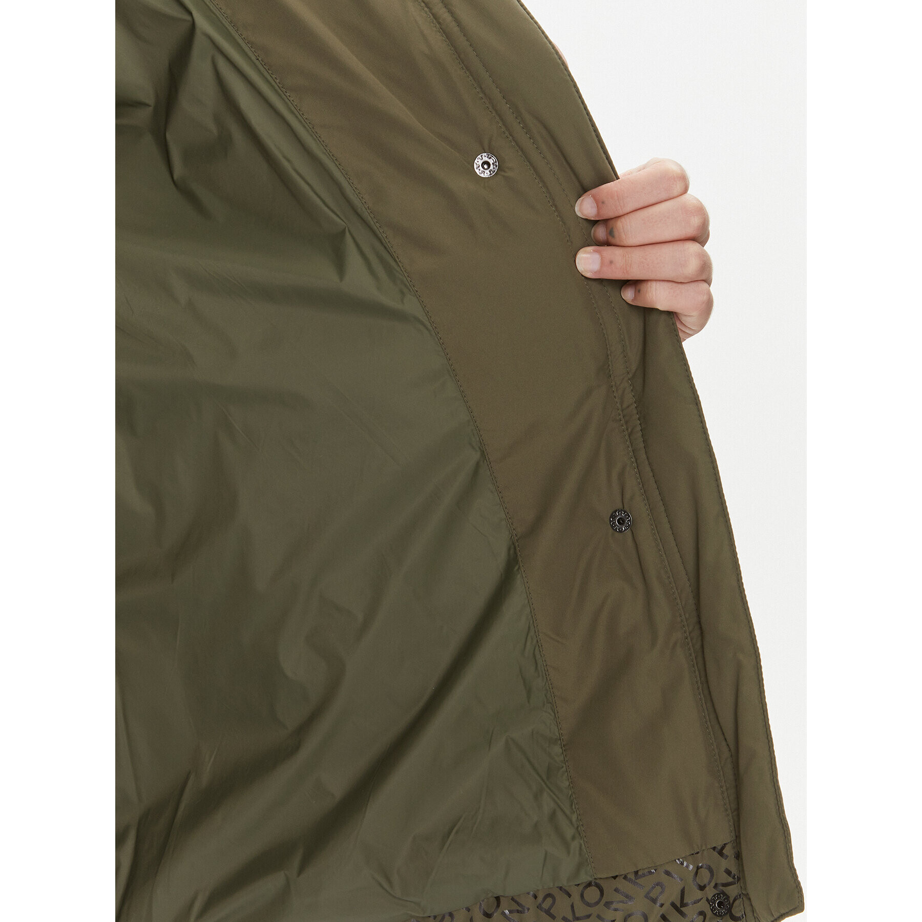 Pinko Пухено яке Convalida 101641 A127 Каки Regular Fit - Pepit.bg