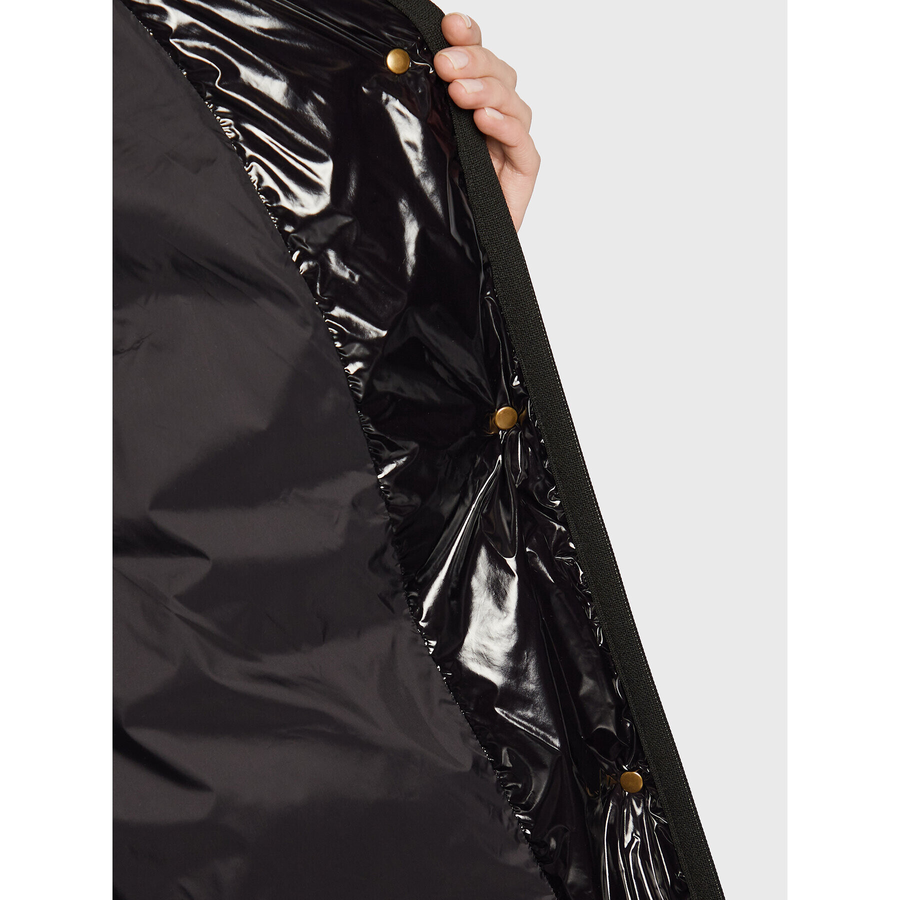 Pinko Пухено яке Ida 1G18CY A00N Черен Regular Fit - Pepit.bg