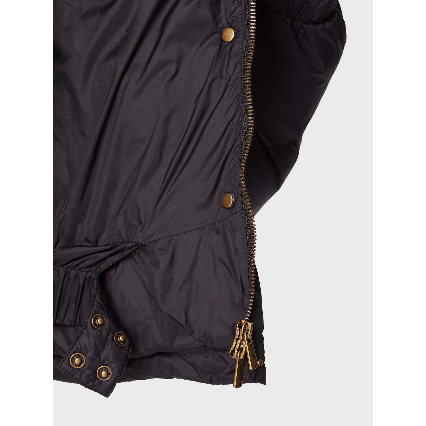 Pinko Пухено яке Irma 1G18E4 Y834 Черен Regular Fit - Pepit.bg