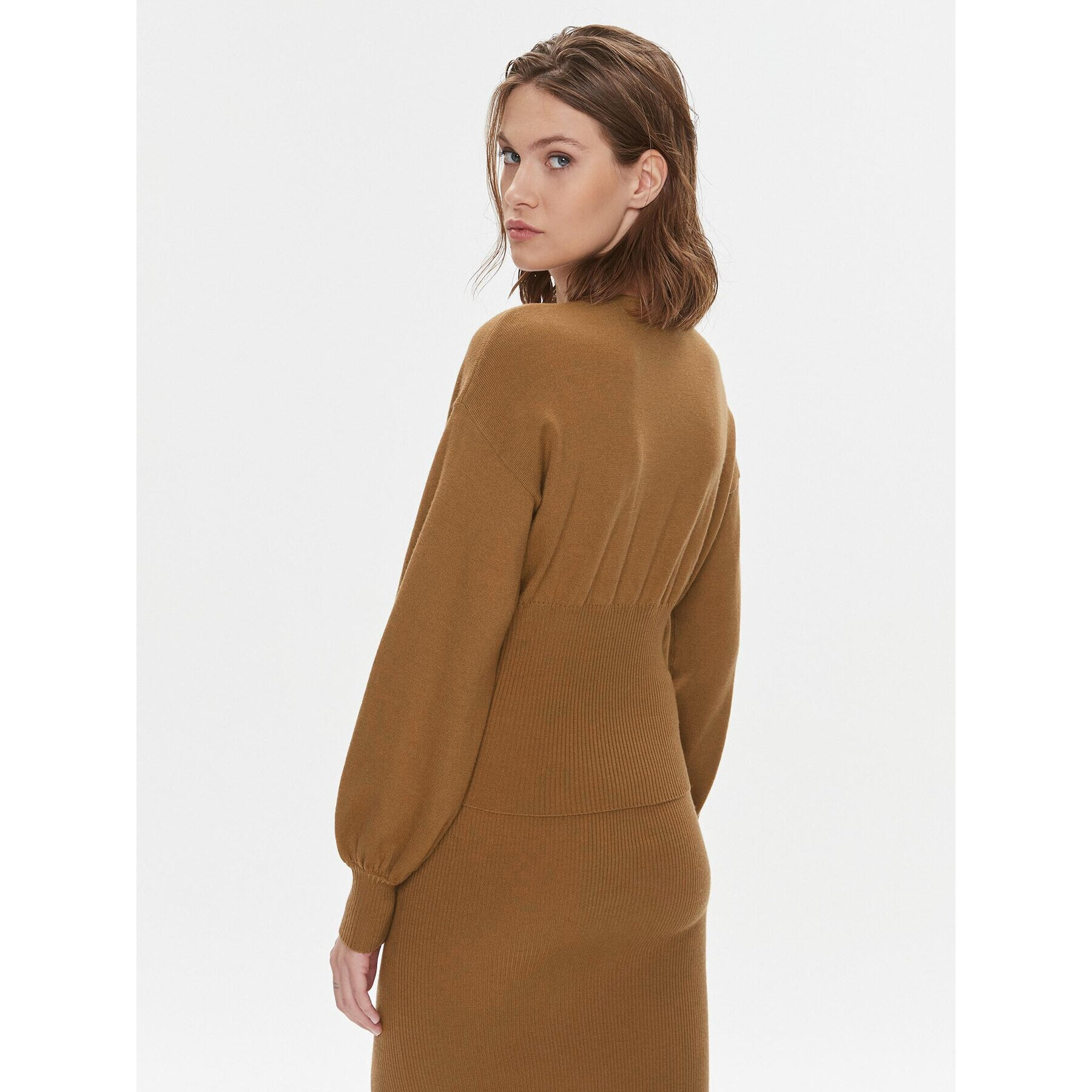 Pinko Пуловер Chioccia 101848 A15S Кафяв Regular Fit - Pepit.bg