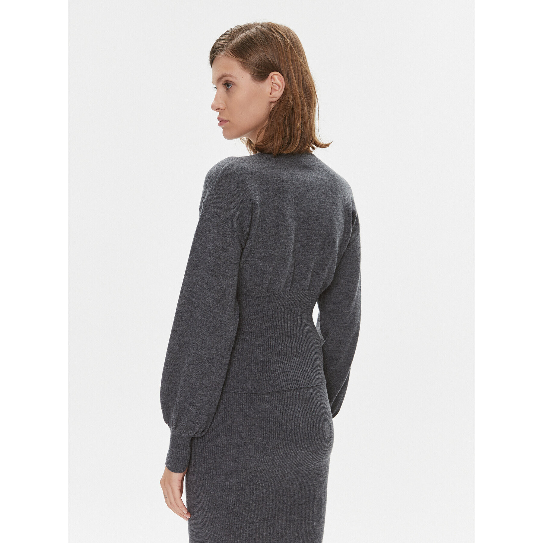 Pinko Пуловер Chioccia 101848 A15S Сив Regular Fit - Pepit.bg