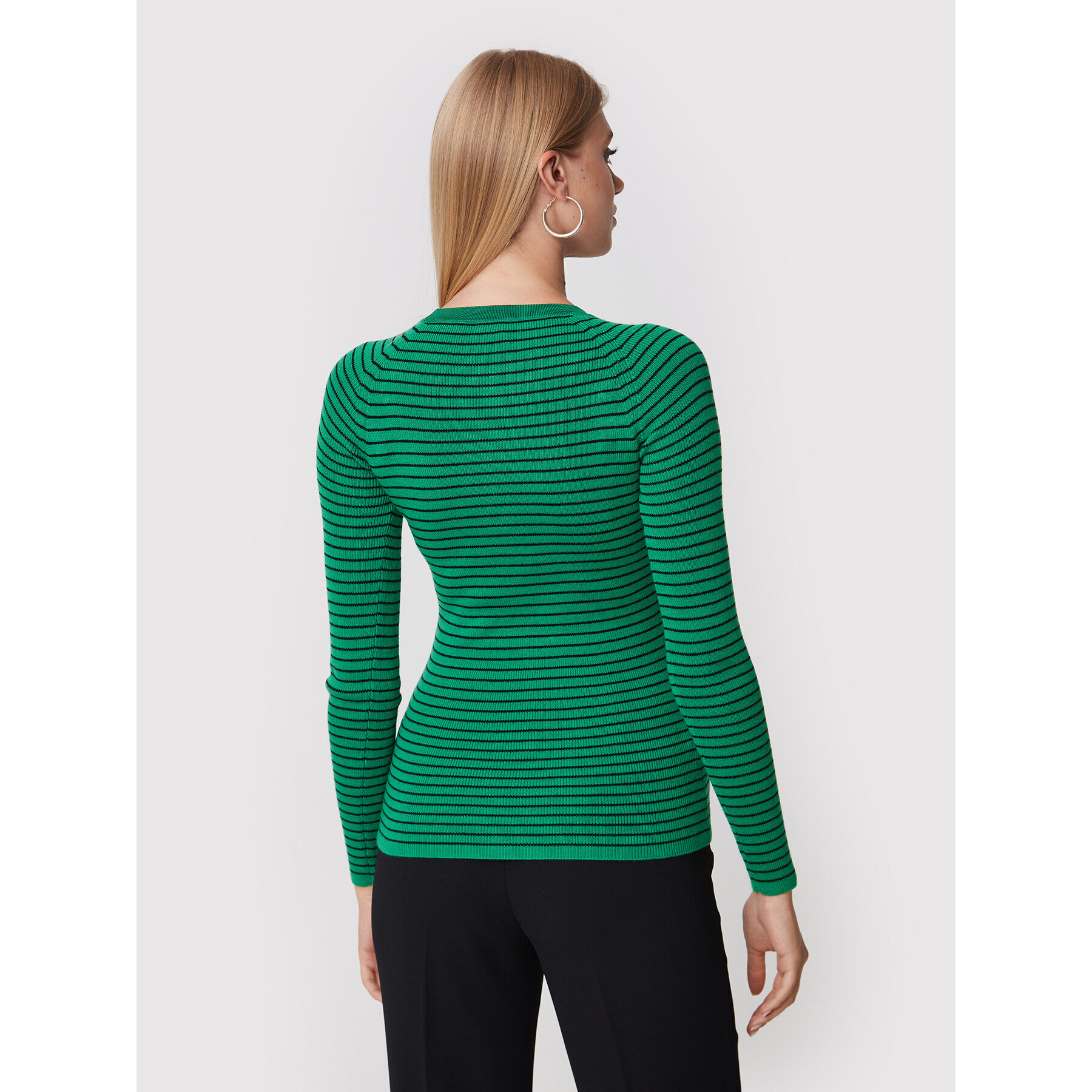 Pinko Пуловер Desert 1G1826 A027 Зелен Regular Fit - Pepit.bg