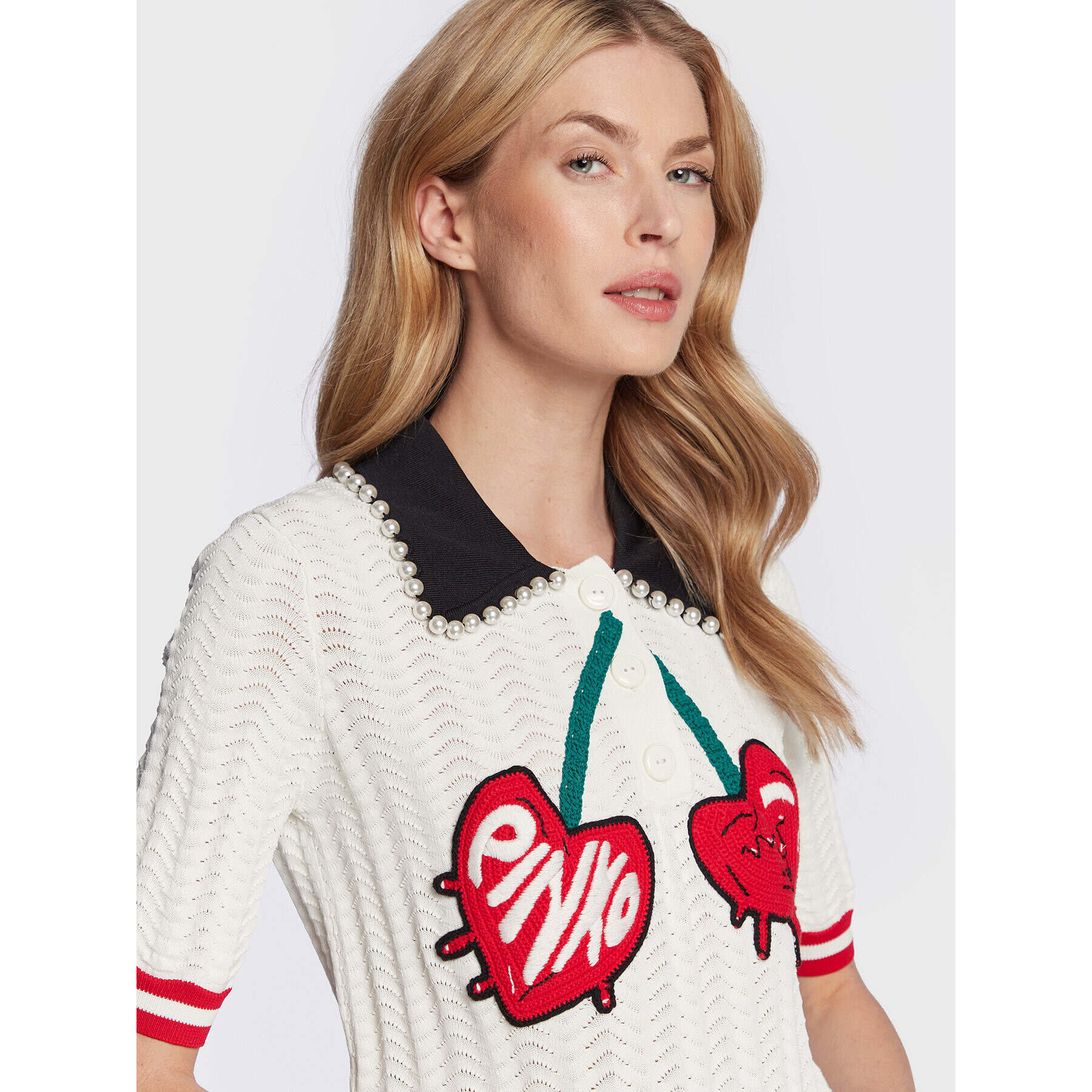Pinko Пуловер Rame 100903 Бежов Regular Fit - Pepit.bg