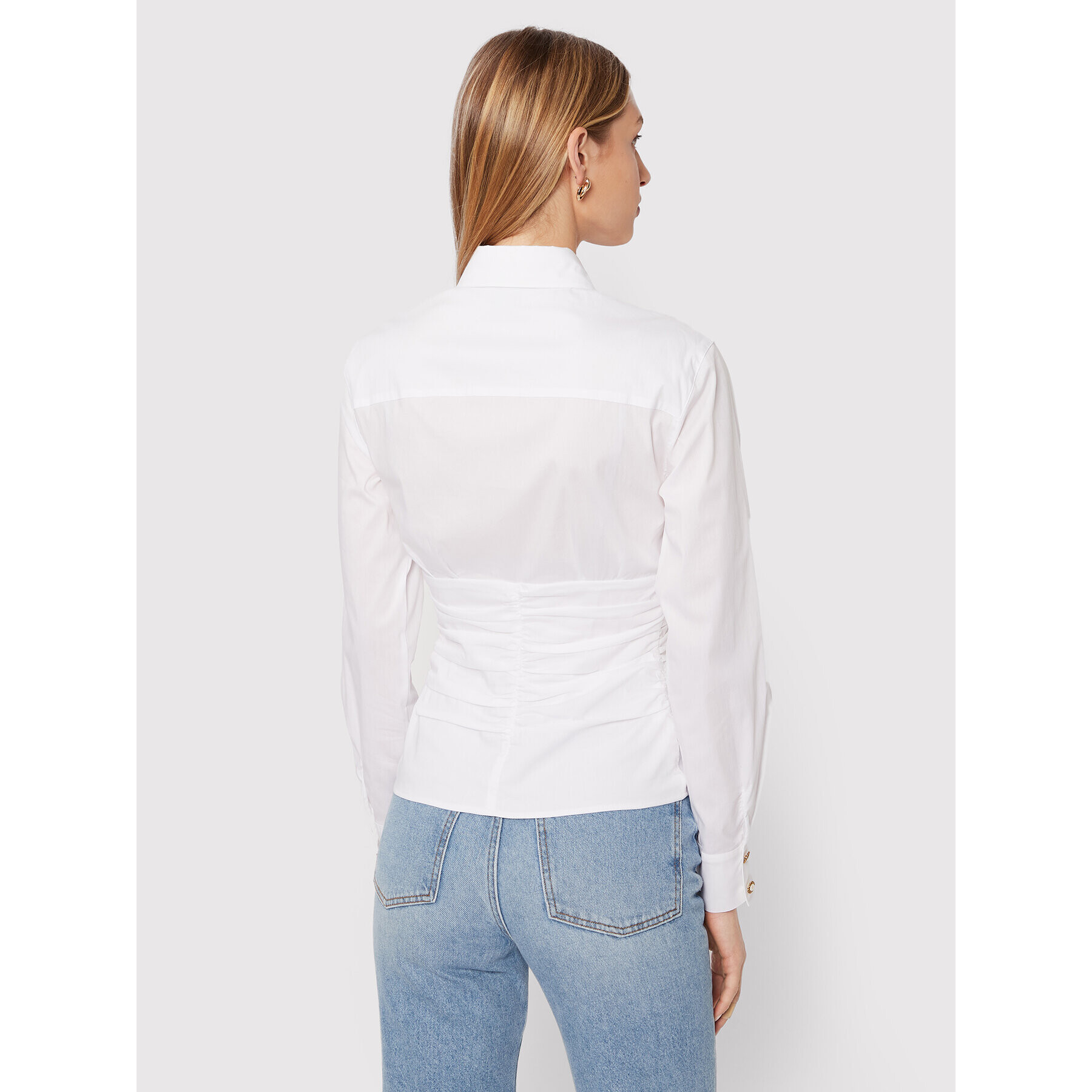 Pinko Риза Cornelie 1G18CG Y817 Бял Regular Fit - Pepit.bg