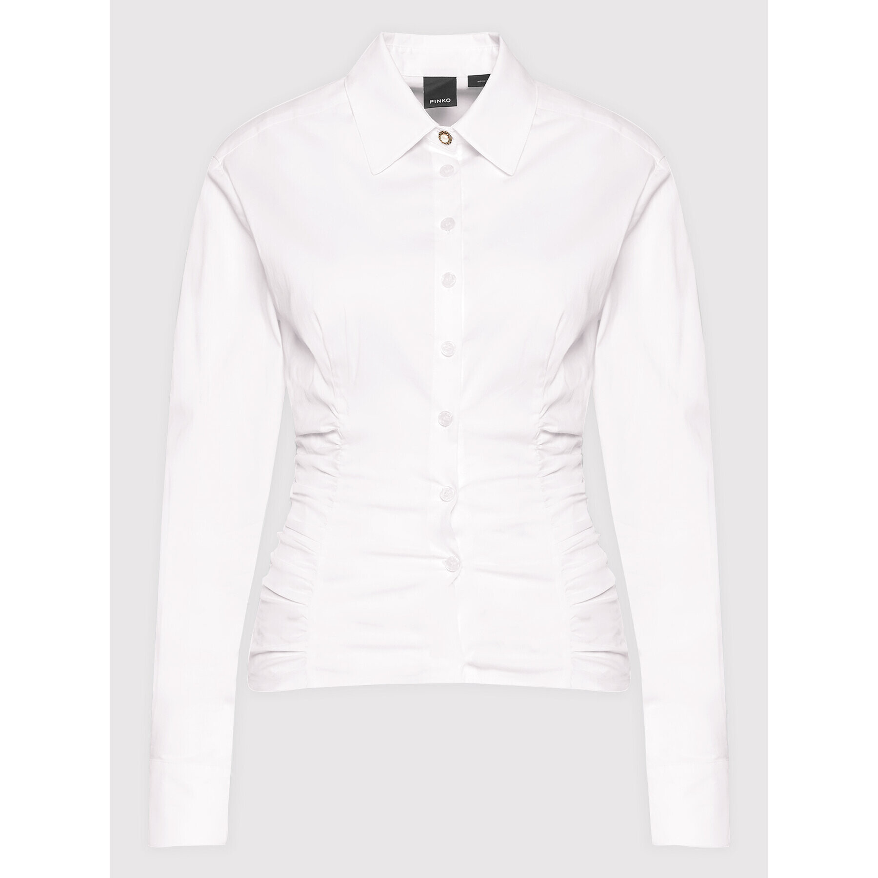 Pinko Риза Cornelie 1G18CG Y817 Бял Regular Fit - Pepit.bg