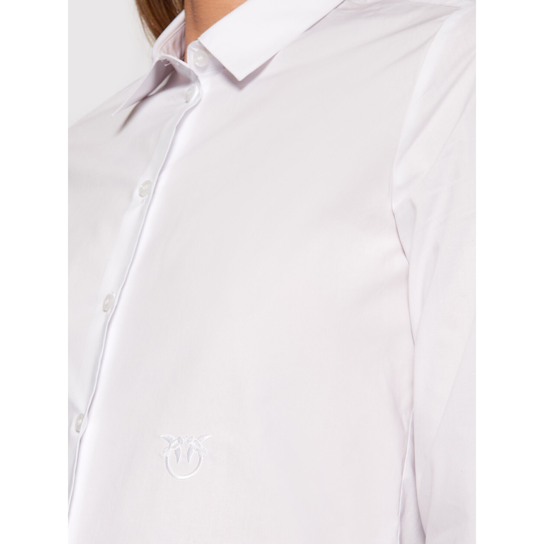 Pinko Риза Dolcezza AI2122 BLK01 1G16R7 Y6VW Бял Regular Fit - Pepit.bg