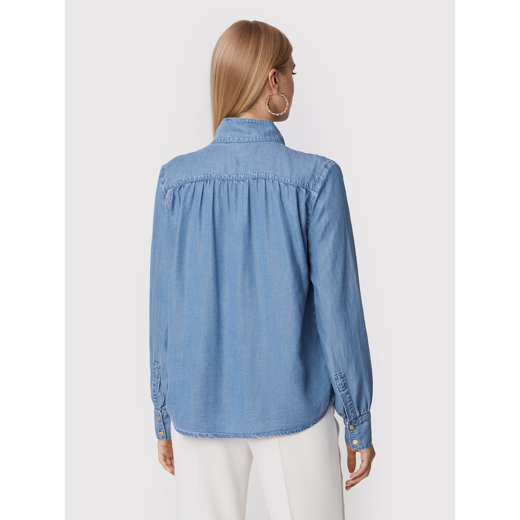 Pinko Риза Gnaulio 1J112R A0CW Син Relaxed Fit - Pepit.bg