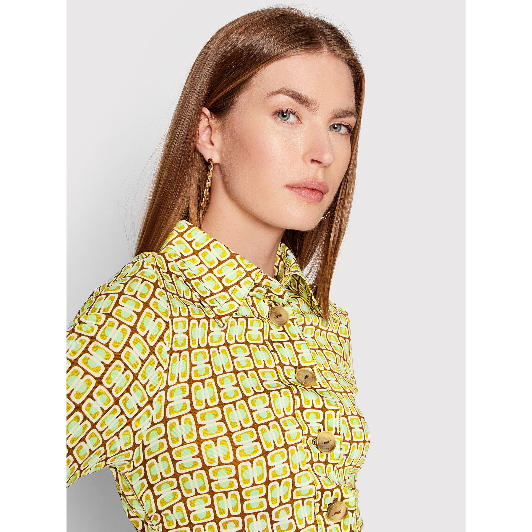 Pinko Ежедневна рокля Acceglio 1G179H Y7VB Цветен Slim Fit - Pepit.bg