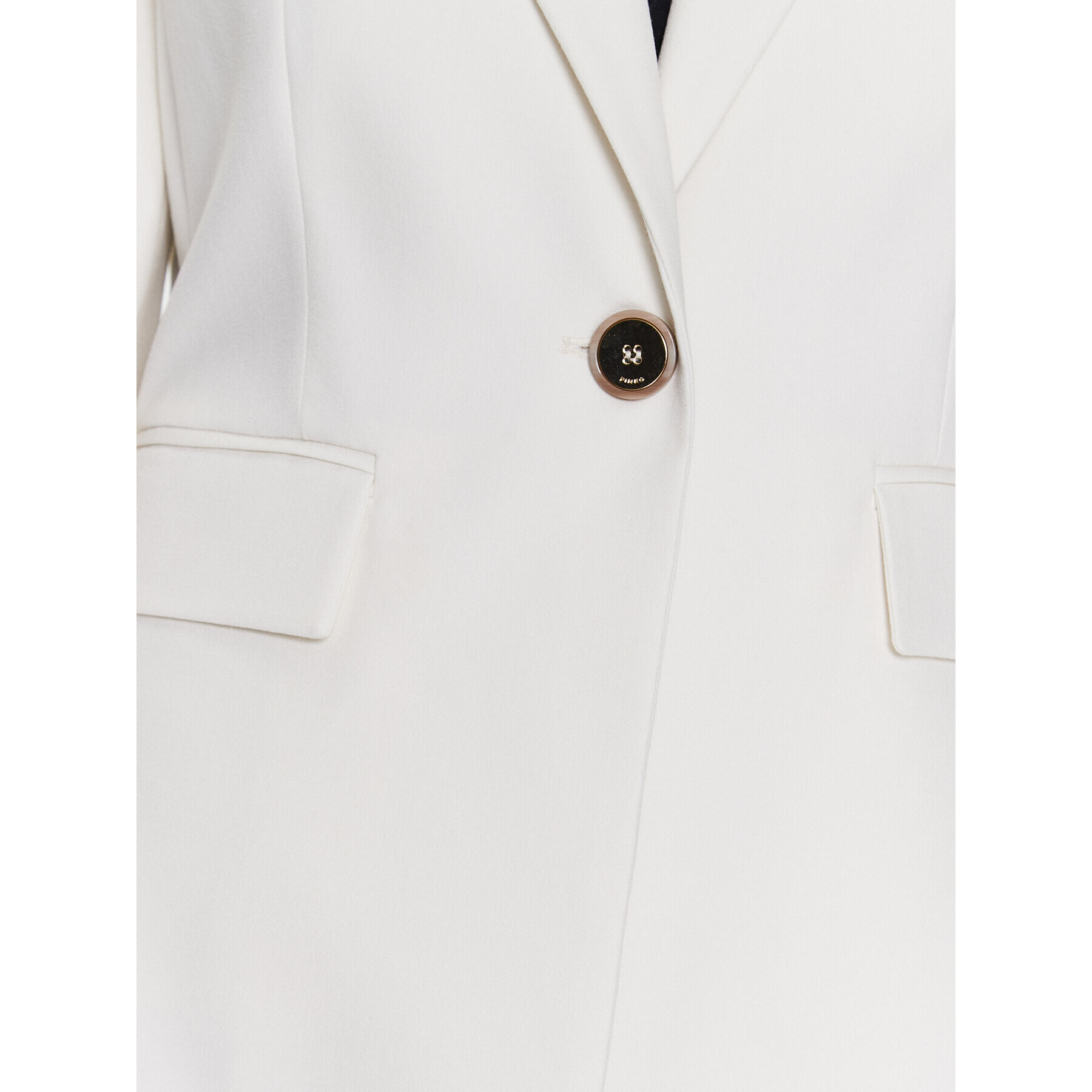 Pinko Сако 100180 A0HO Бял Regular Fit - Pepit.bg