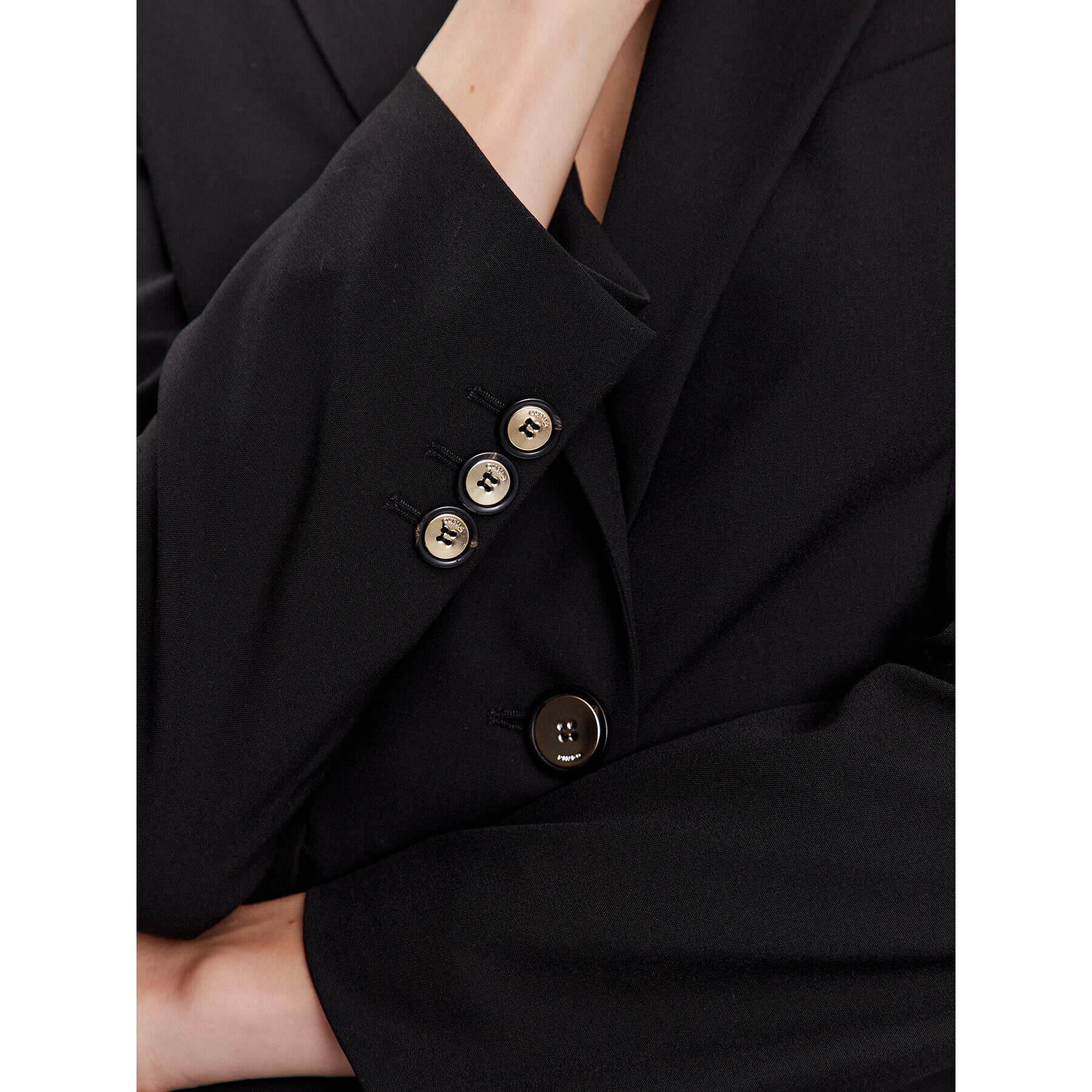Pinko Сако 100180 A0HO Черен Regular Fit - Pepit.bg