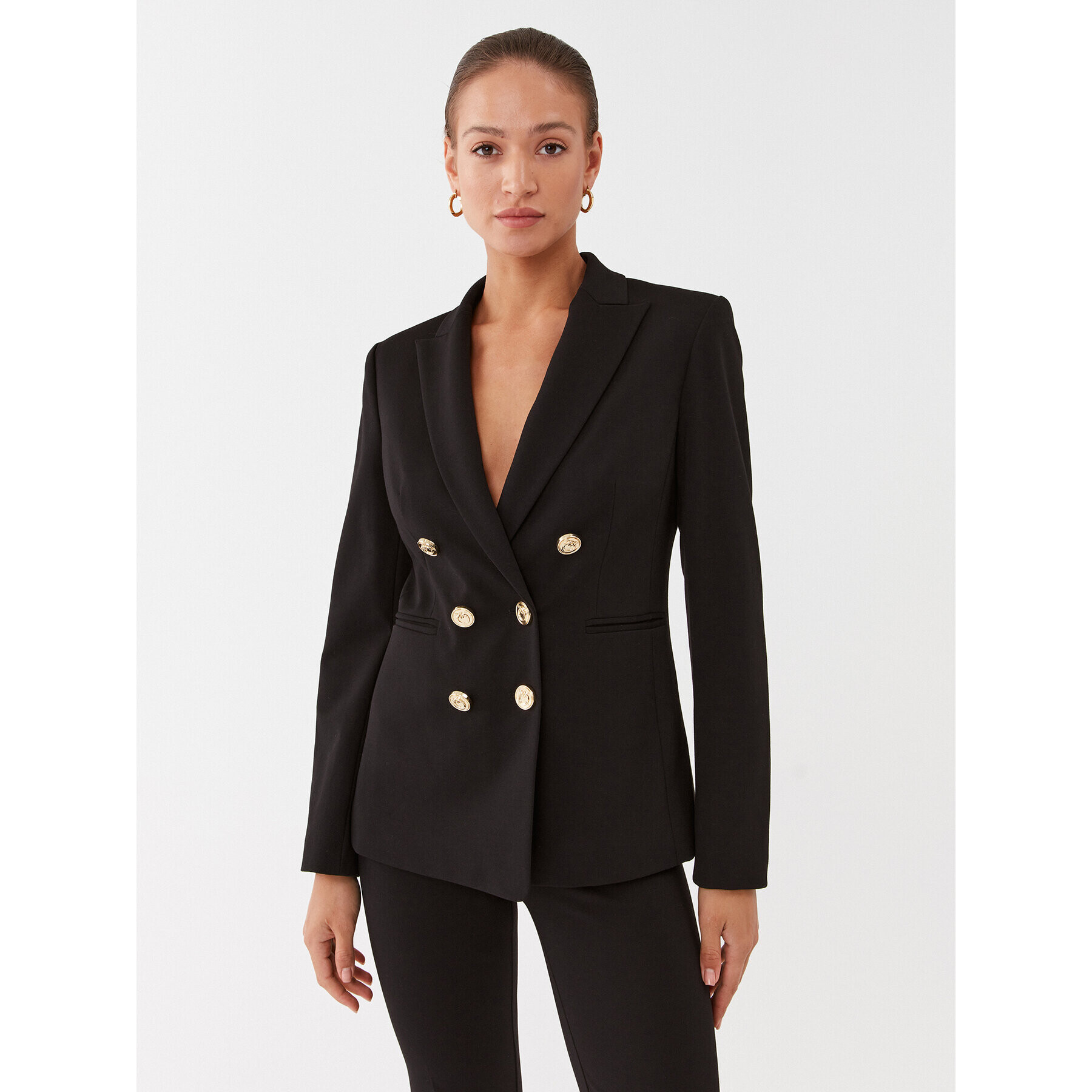 Pinko Сако 100256 A15O Черен Regular Fit - Pepit.bg