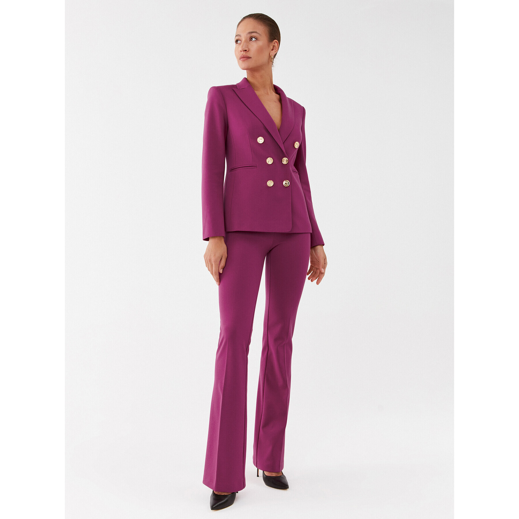 Pinko Сако 100256 A15O Виолетов Regular Fit - Pepit.bg