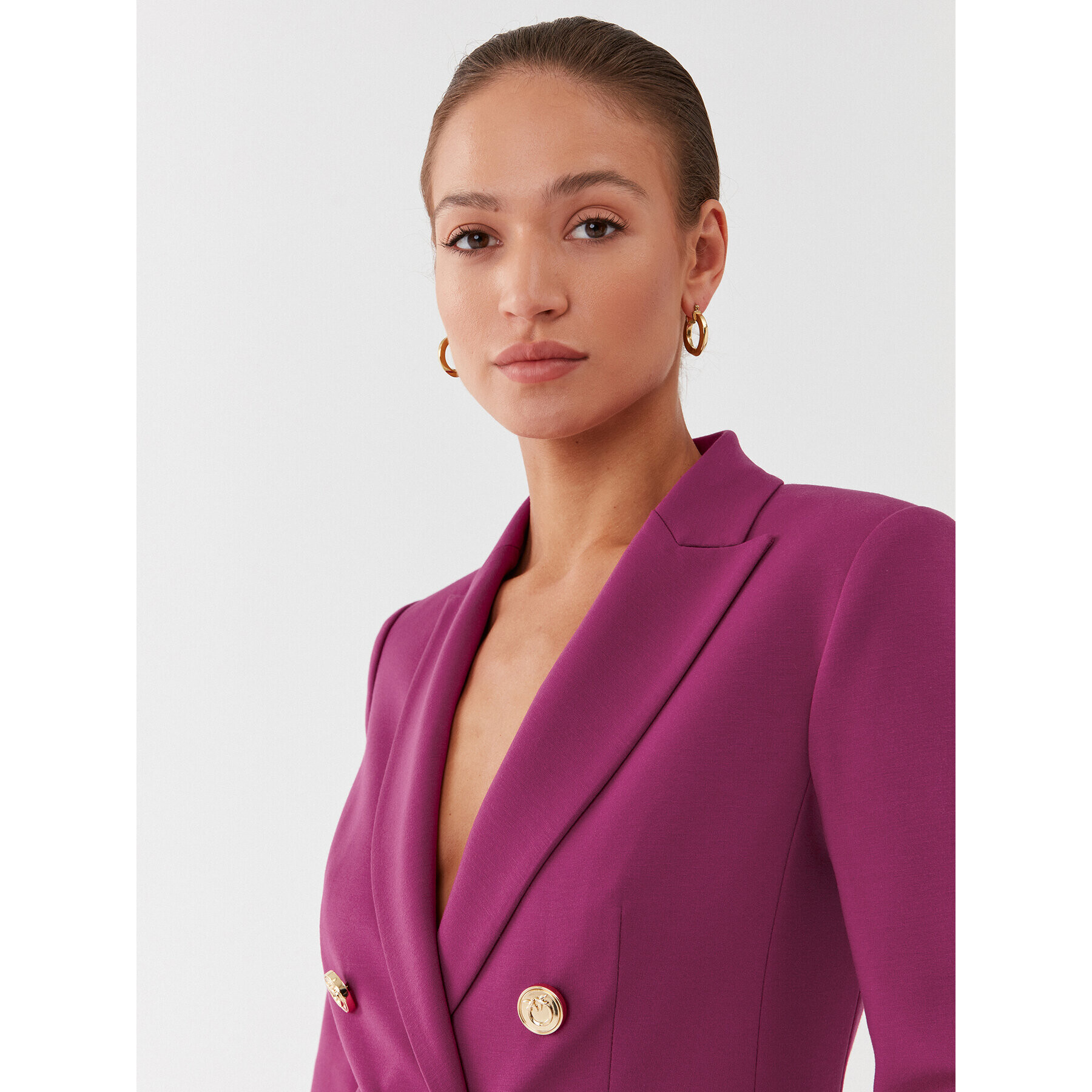 Pinko Сако 100256 A15O Виолетов Regular Fit - Pepit.bg