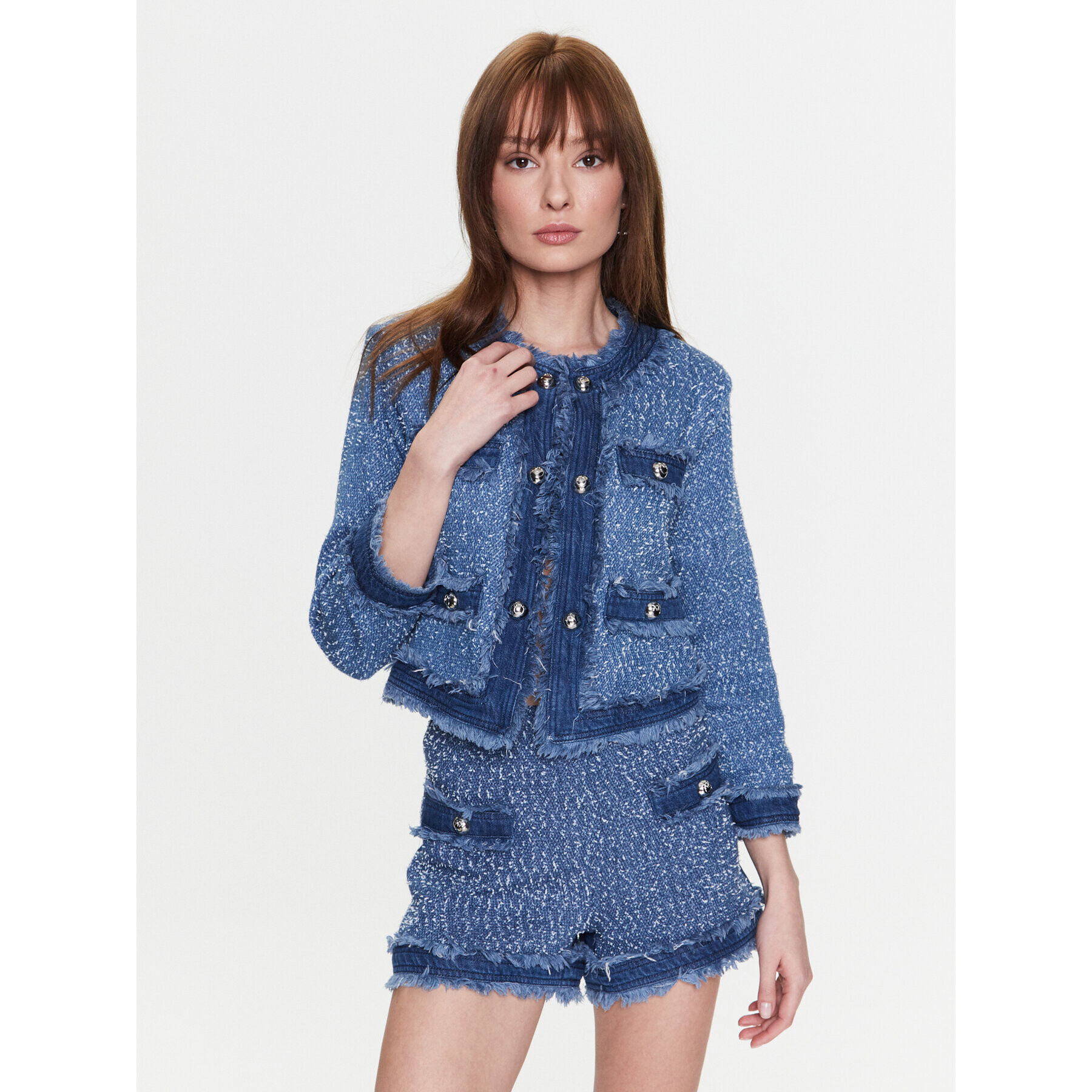 Pinko Сако 100404 A0I3 Син Regular Fit - Pepit.bg