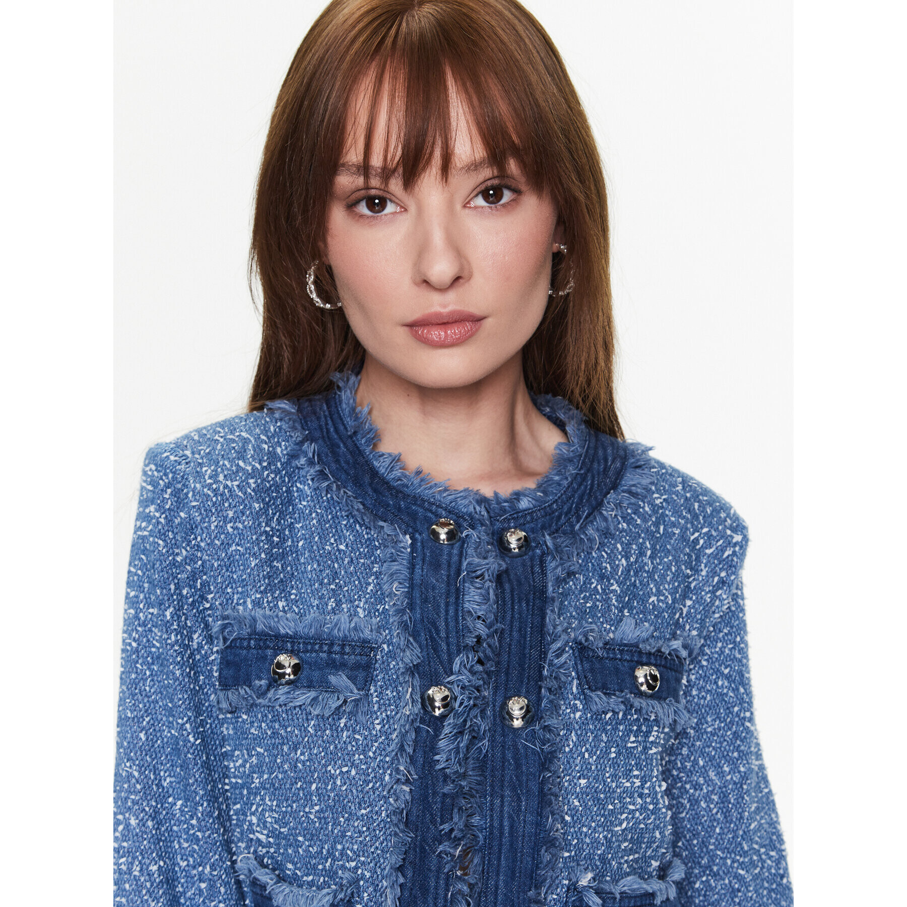 Pinko Сако 100404 A0I3 Син Regular Fit - Pepit.bg