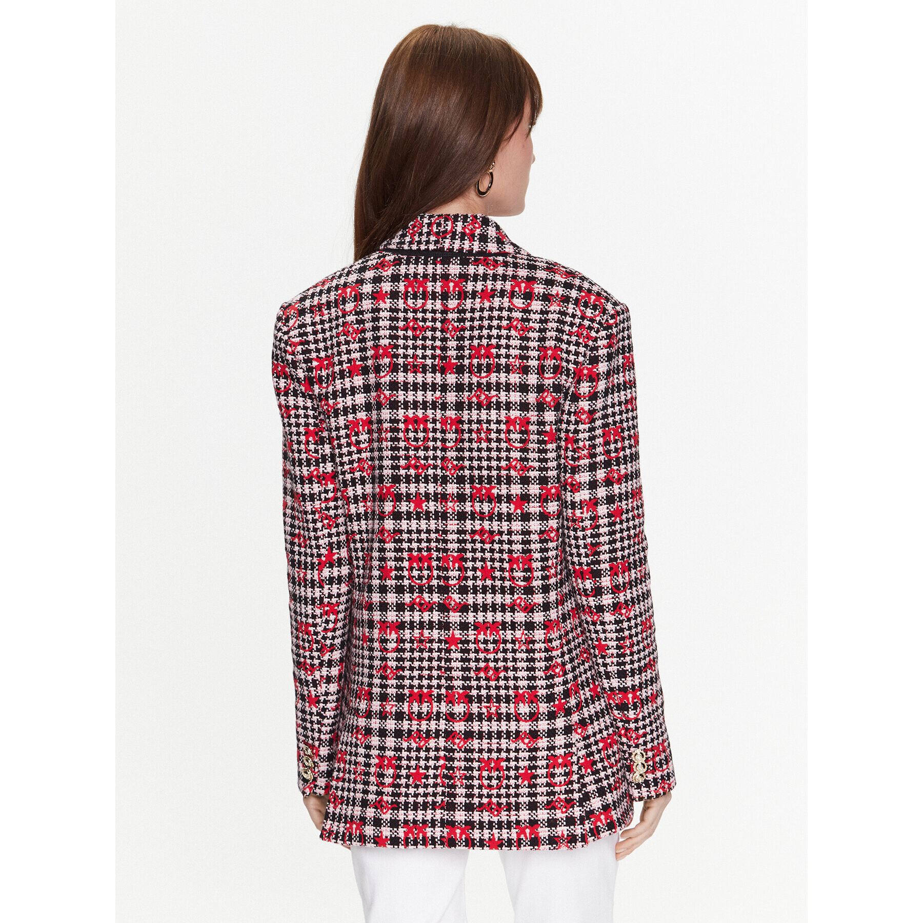 Pinko Сако 100642 A0N2 Червен Regular Fit - Pepit.bg