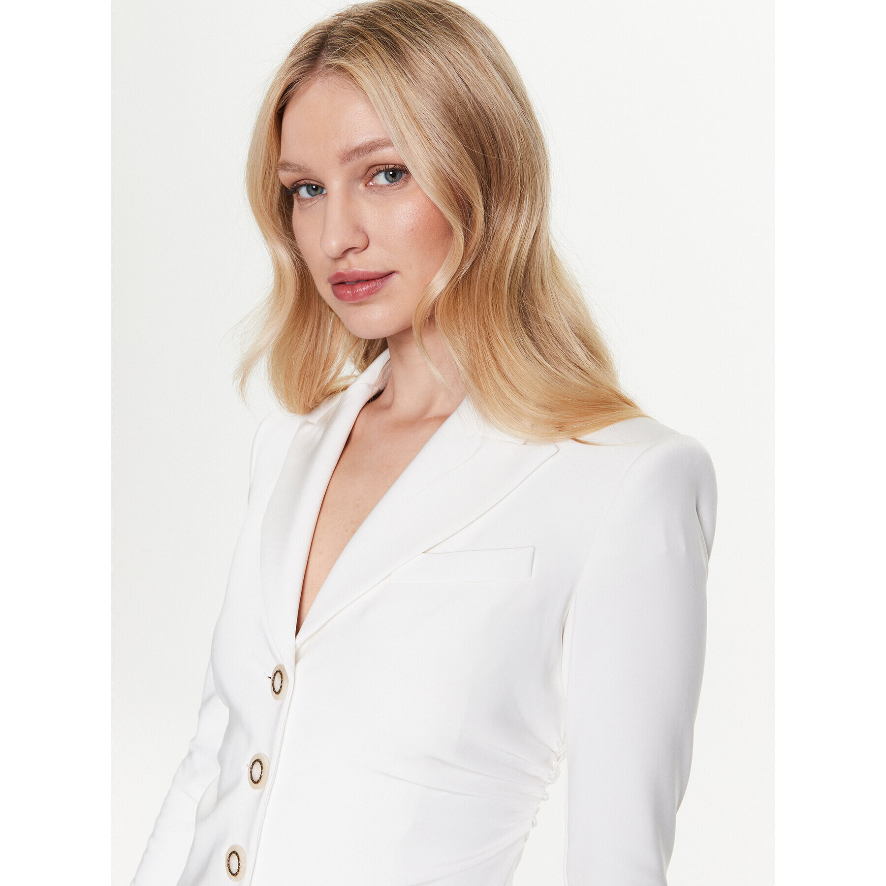 Pinko Сако Edvige 100259 A04I Бял Regular Fit - Pepit.bg