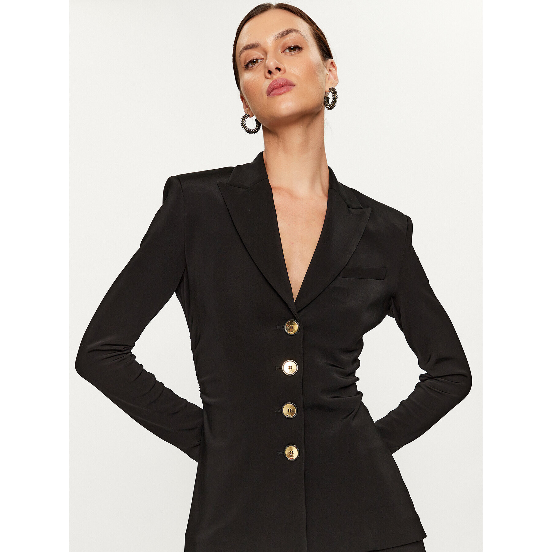 Pinko Сако Edvige 100259 A04I Черен Regular Fit - Pepit.bg
