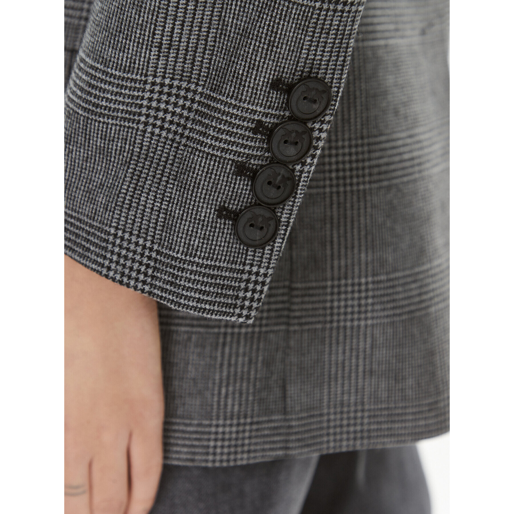 Pinko Сако Gen 102303 A07P Сив Regular Fit - Pepit.bg