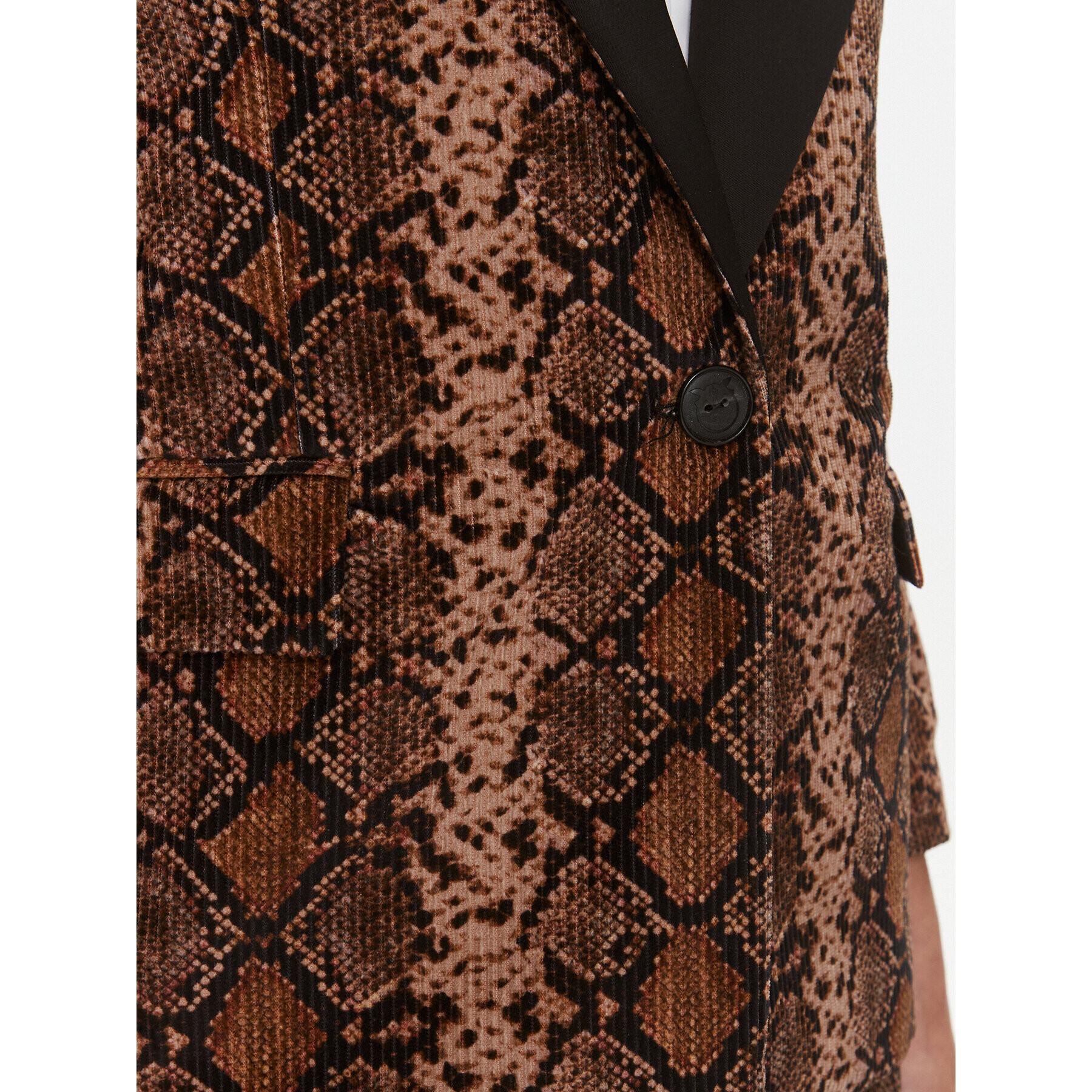 Pinko Сако Ginger 102481 A1EK Кафяв Regular Fit - Pepit.bg
