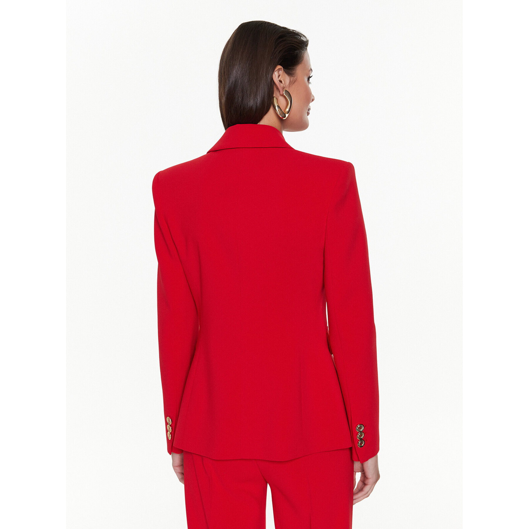 Pinko Сако Humahuaca 100180 7624 Червен Slim Fit - Pepit.bg