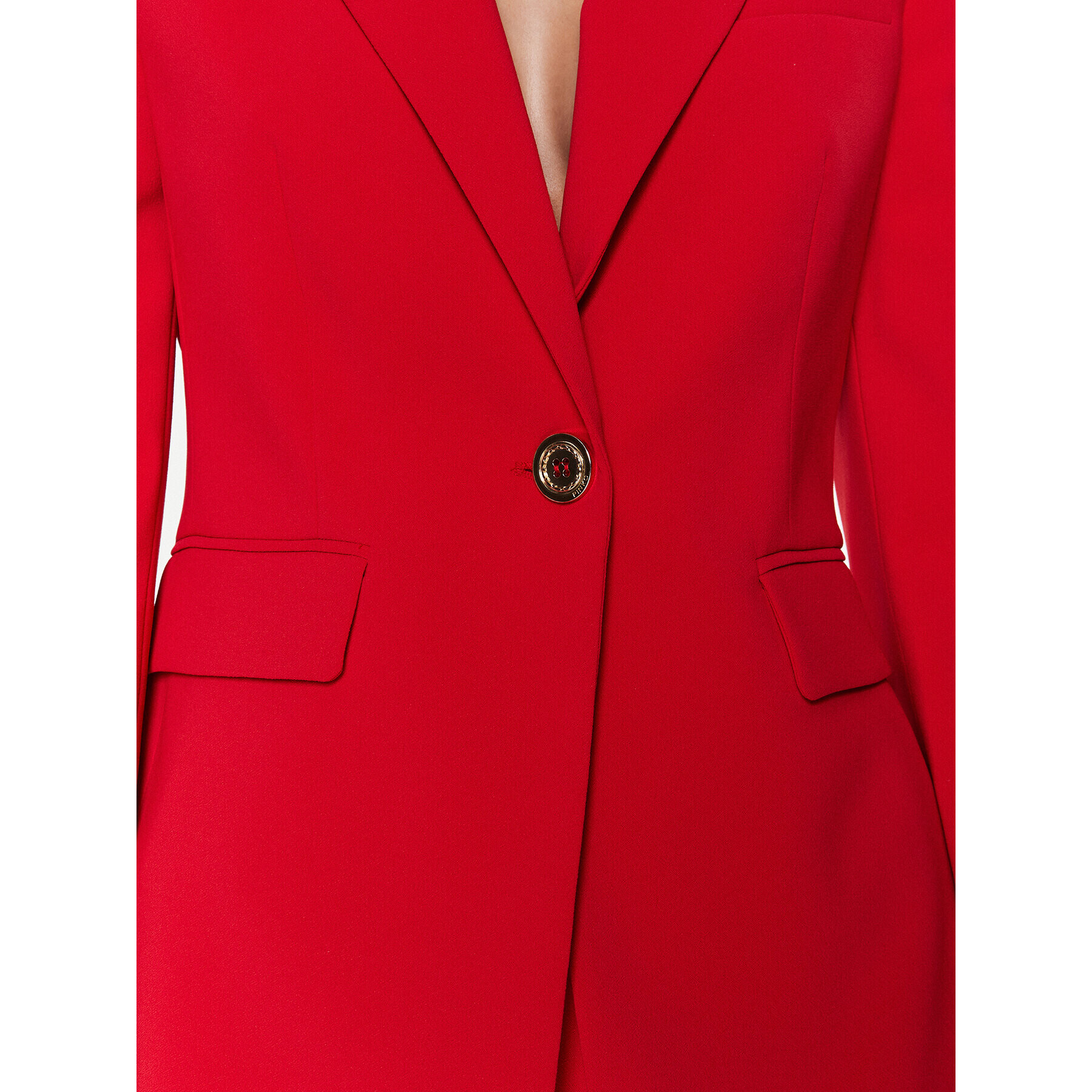 Pinko Сако Humahuaca 100180 7624 Червен Slim Fit - Pepit.bg