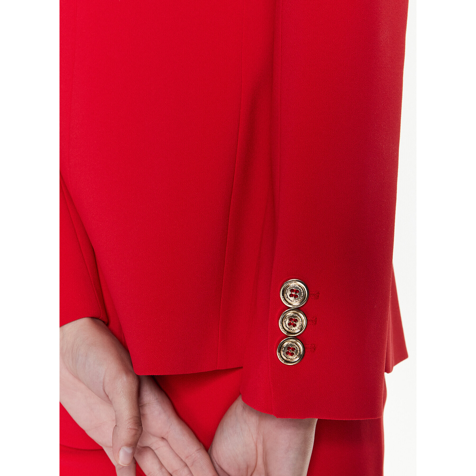 Pinko Сако Humahuaca 100180 7624 Червен Slim Fit - Pepit.bg